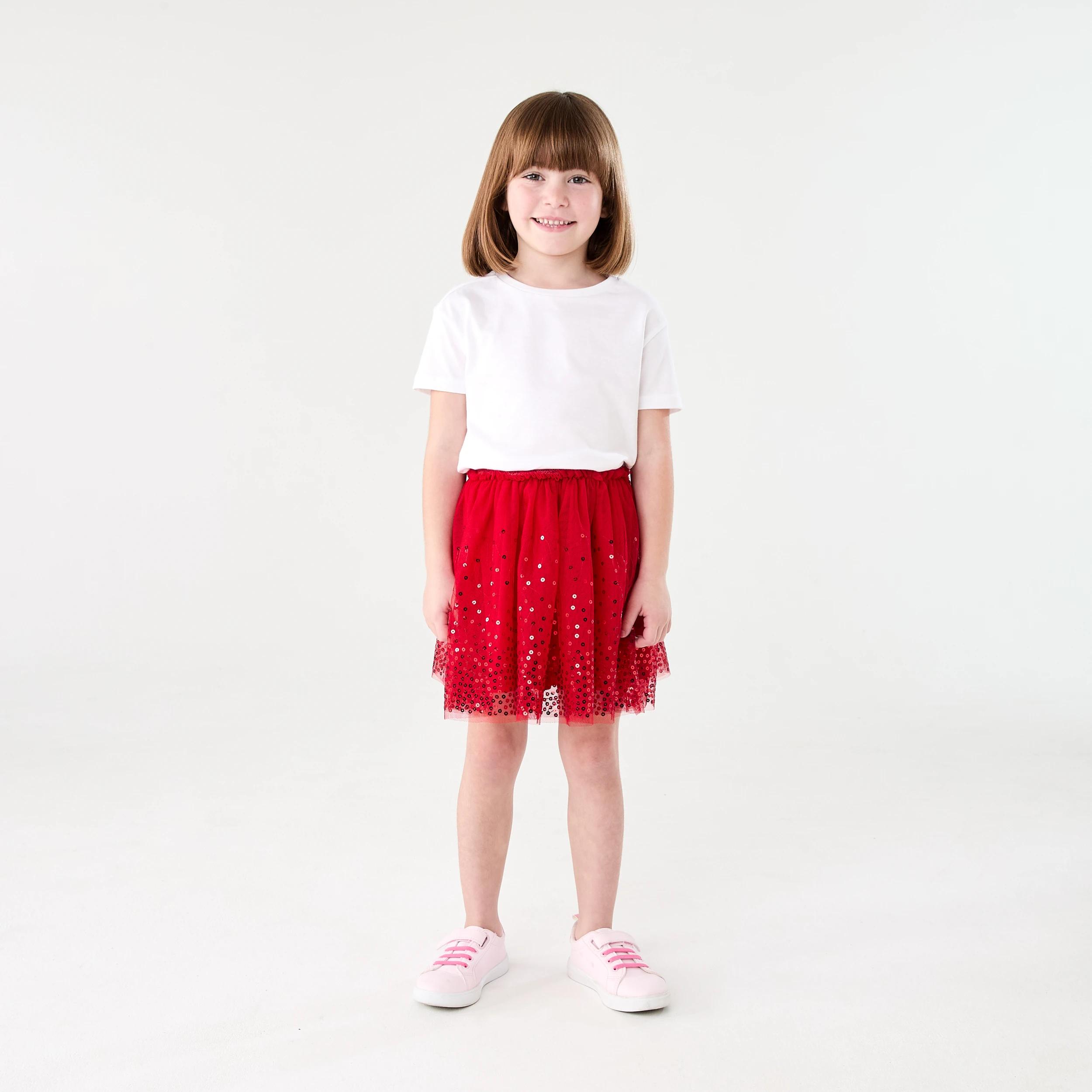 6 Christmas Tutu Skirt Strawberry, 6 of 7