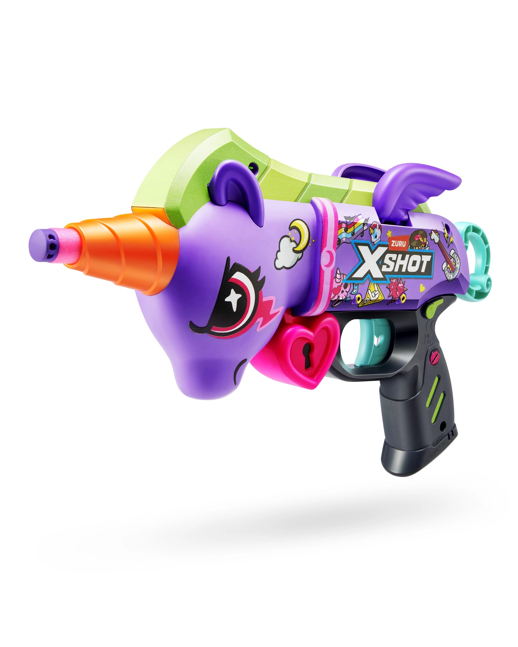 4 Xshot Purple Blastercorn (16 Darts) By Zuru - Purple, 4 of 6