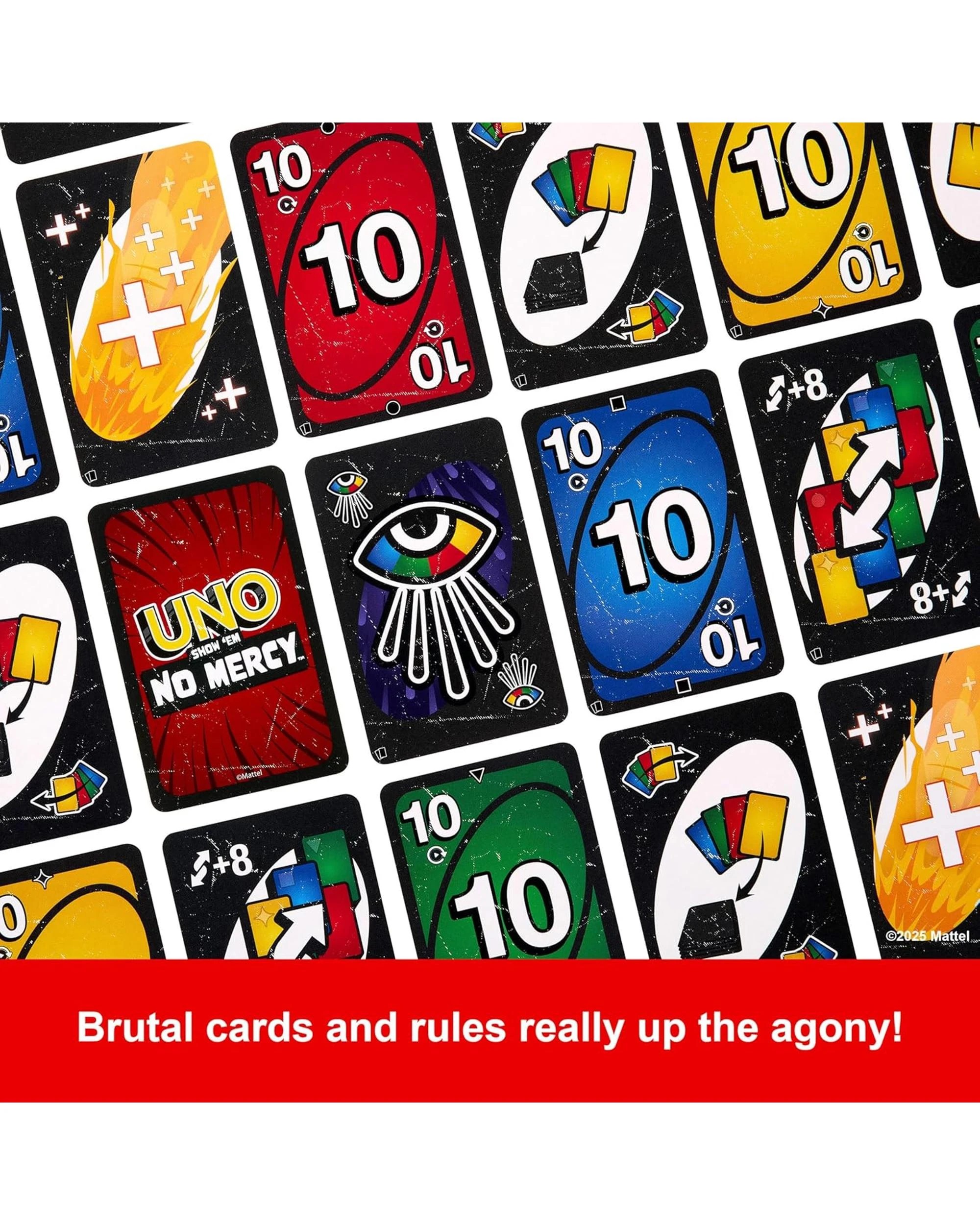 2 UNO Show 'Em No Mercy Card Game Expansion Pack, 2 of 6