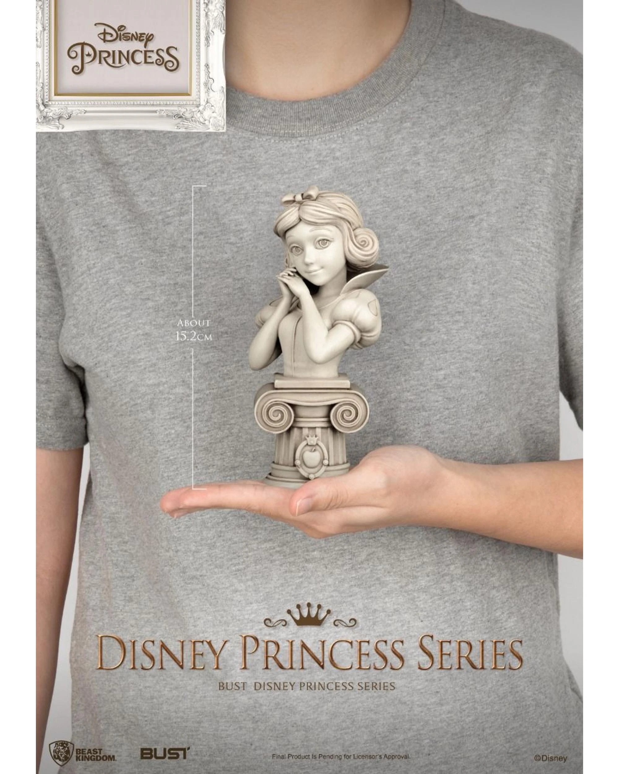 5 Beast Kingdom Bust Disney Princess Cinderella Figure, 5 of 6