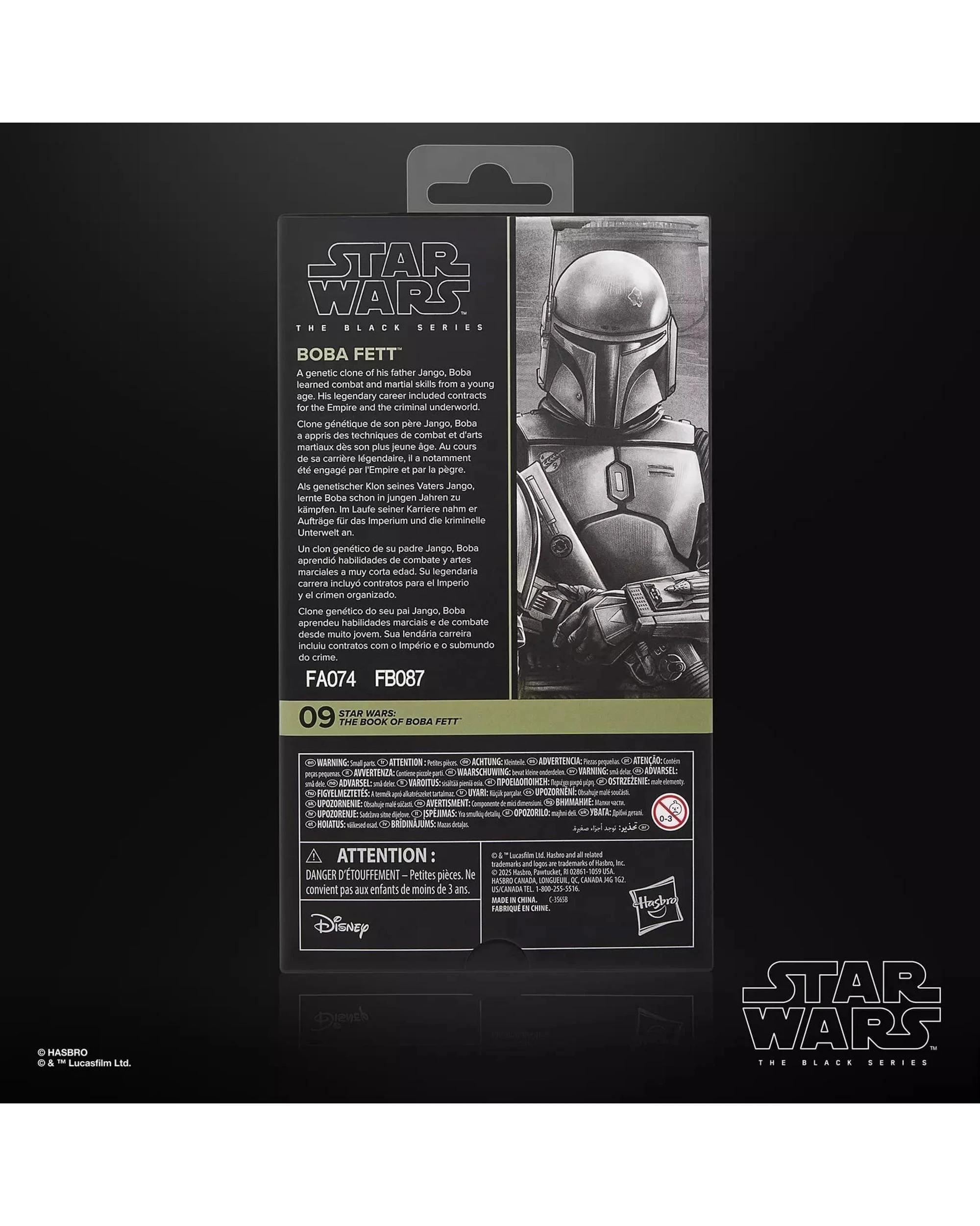 10 Star Wars: The Black Series Book of Boba Fett Boba Fett Action Figure, 10 of 10