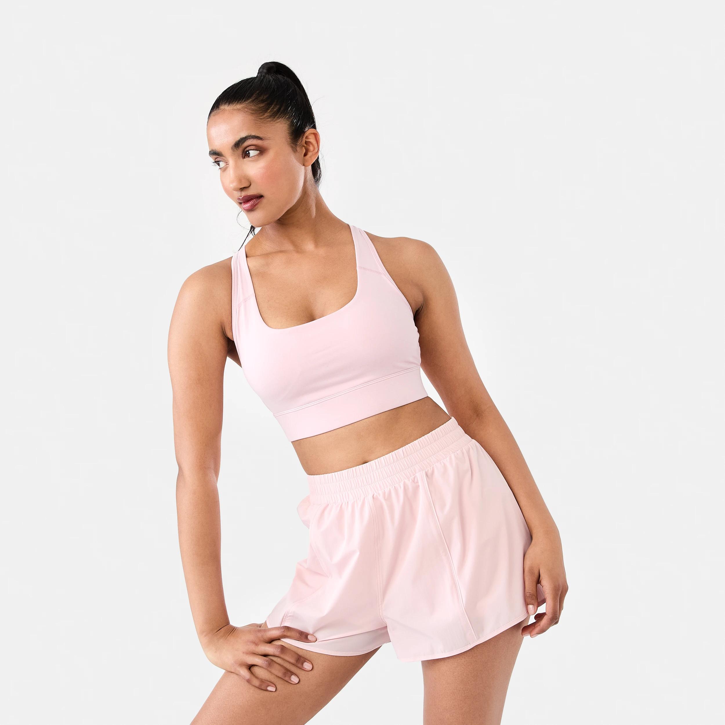 4 Active Womens Running Shorts AURA PINK, 4 of 7