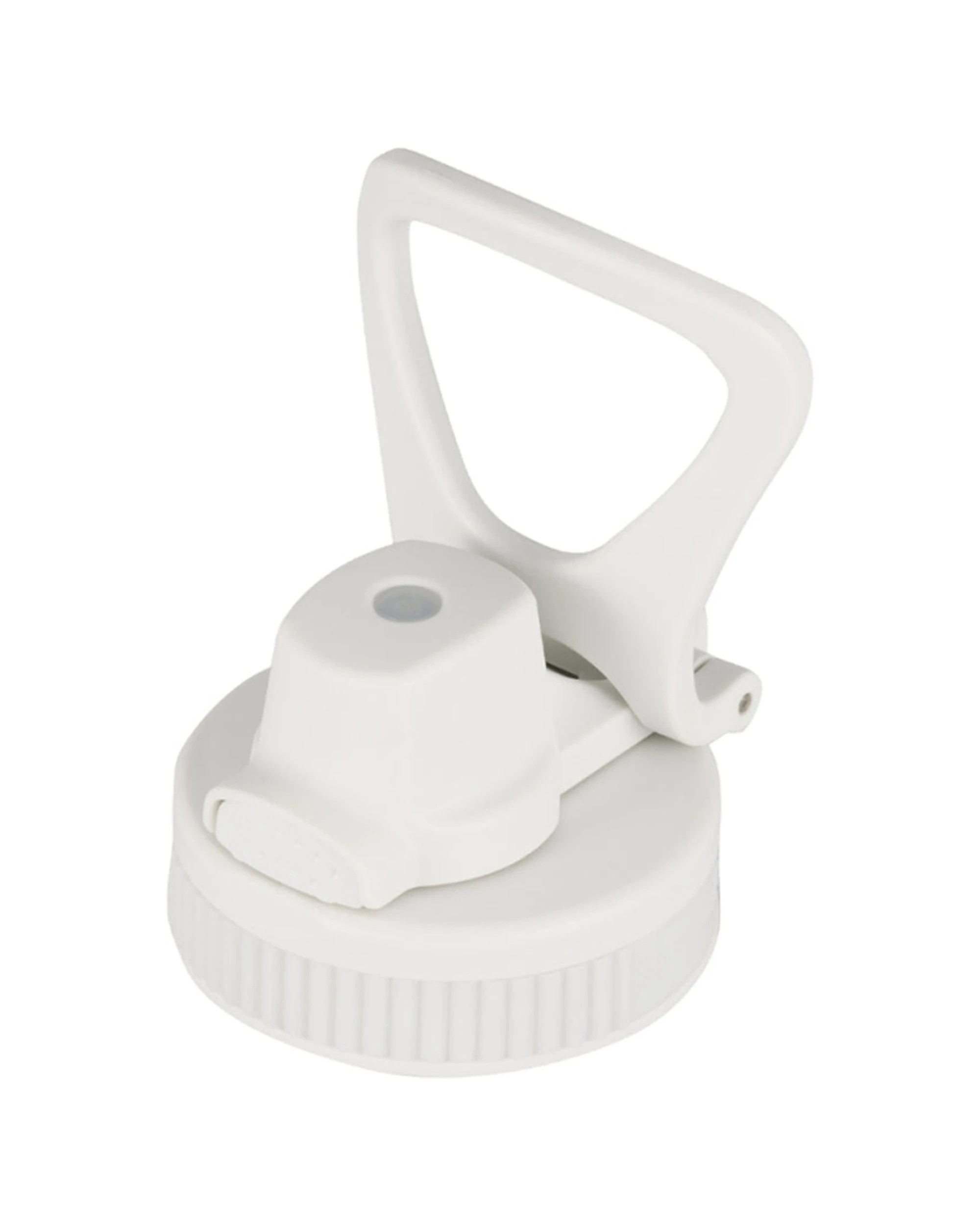 1 Sprinkler Alfie Lid Push Button Cap Leak Proof Silicone Seals Brilliant - White, 1 of 2