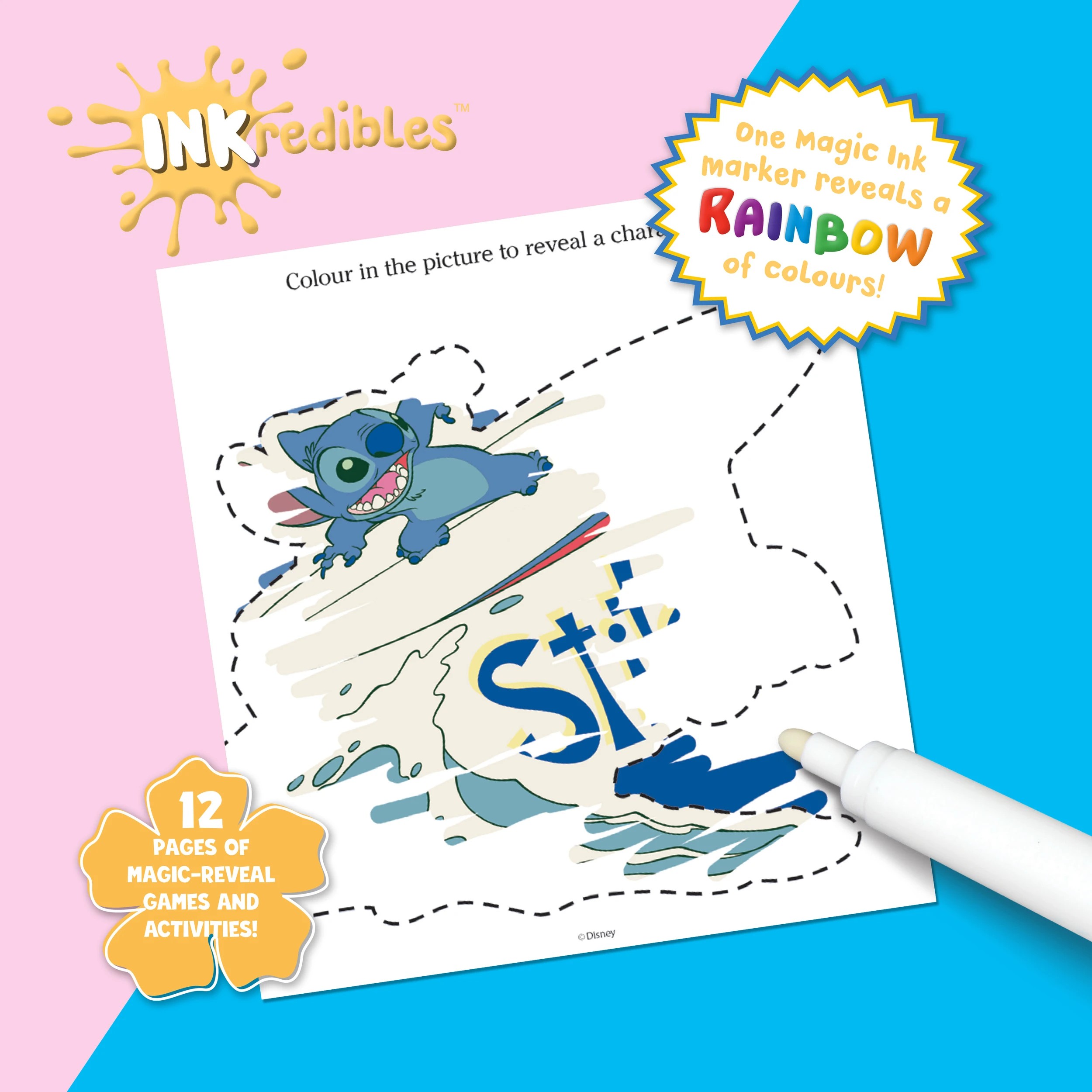 7 INKredibles Disney Stitch-Mess Free Activity Kit! - Book, 7 of 9