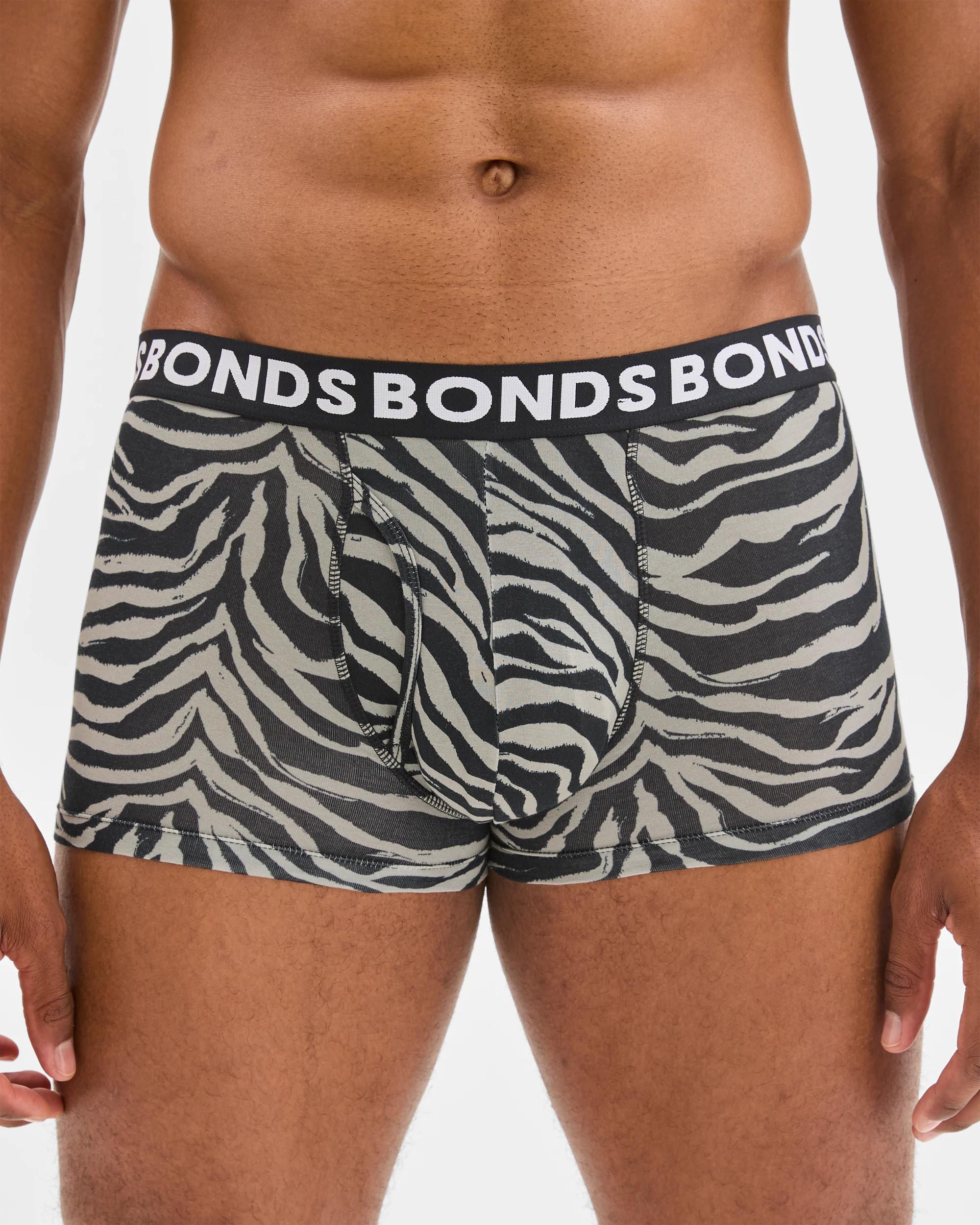 4 Bonds 3 Pack Everyday Trunks ZEBRA/BLACK/NAVY BLUE, 4 of 4