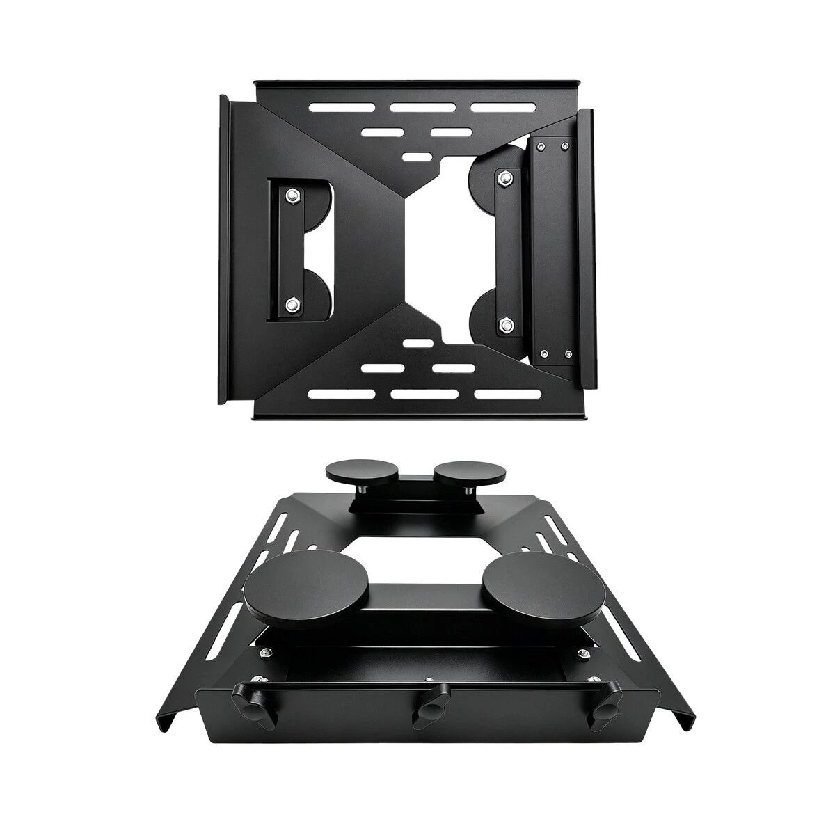 1 Ausway Starlink Mini Magnetic Roof Mount No Drill Flat Base Bracket for 4WD RV Caravan 136kg Holding Force, 1 of 4