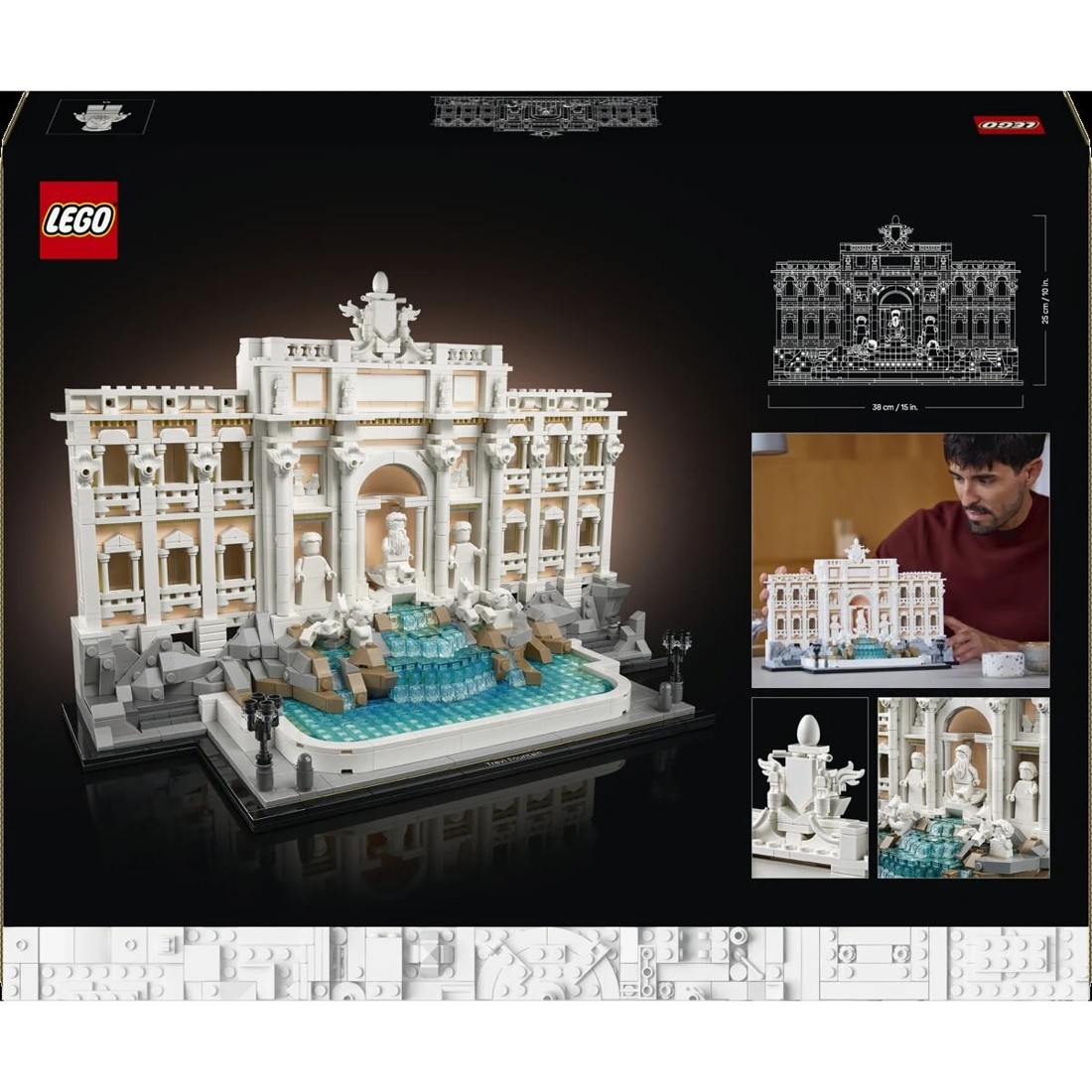 11 LEGO Architecture Trevi Fountain 21062, 11 of 11