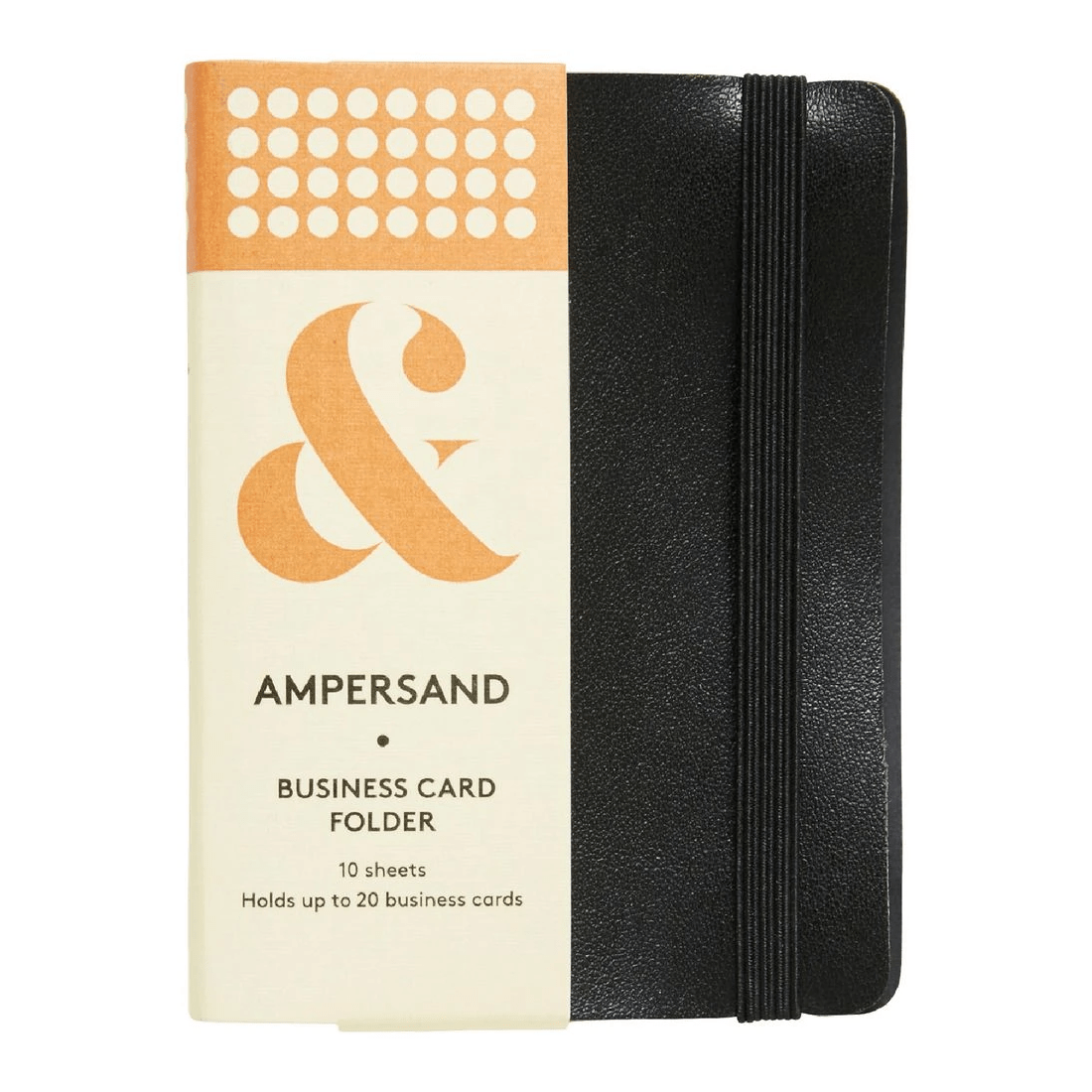 1 J.Burrows Mini Business Card Holder Black, 1 of 3