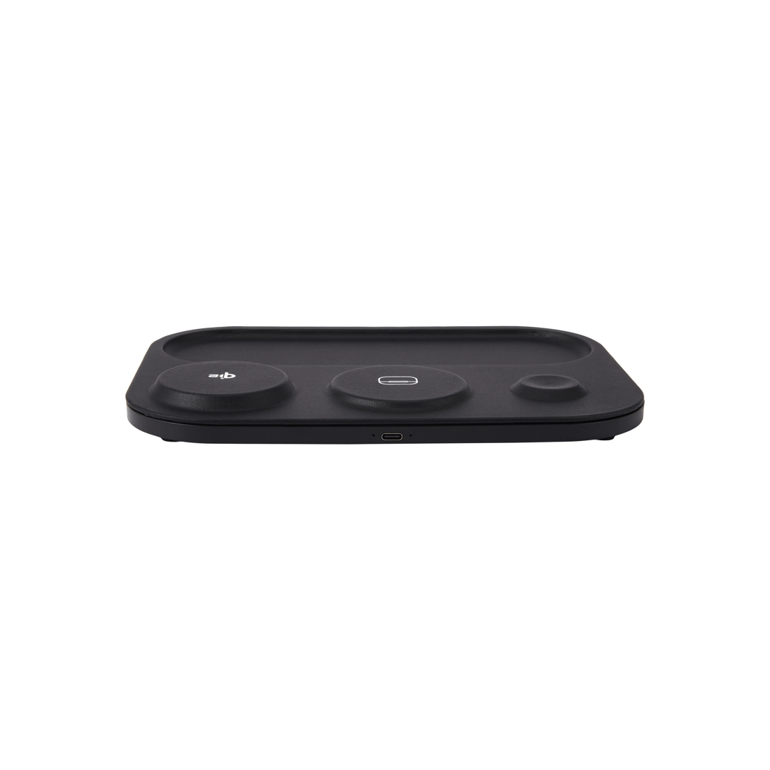 3 3-in-1 Wireless Charger Tray - Black, 3 of 9