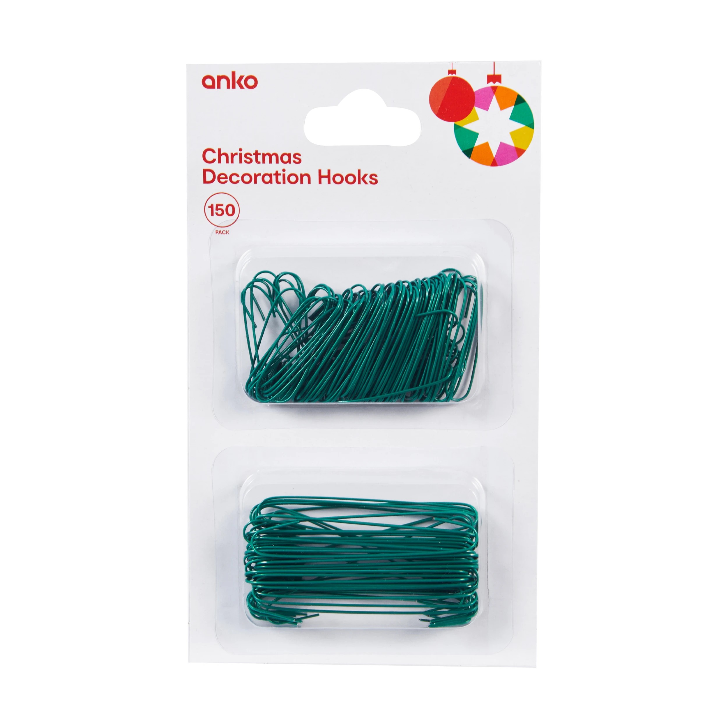 1 150 Pack Christmas Decoration Hooks, 1 of 4
