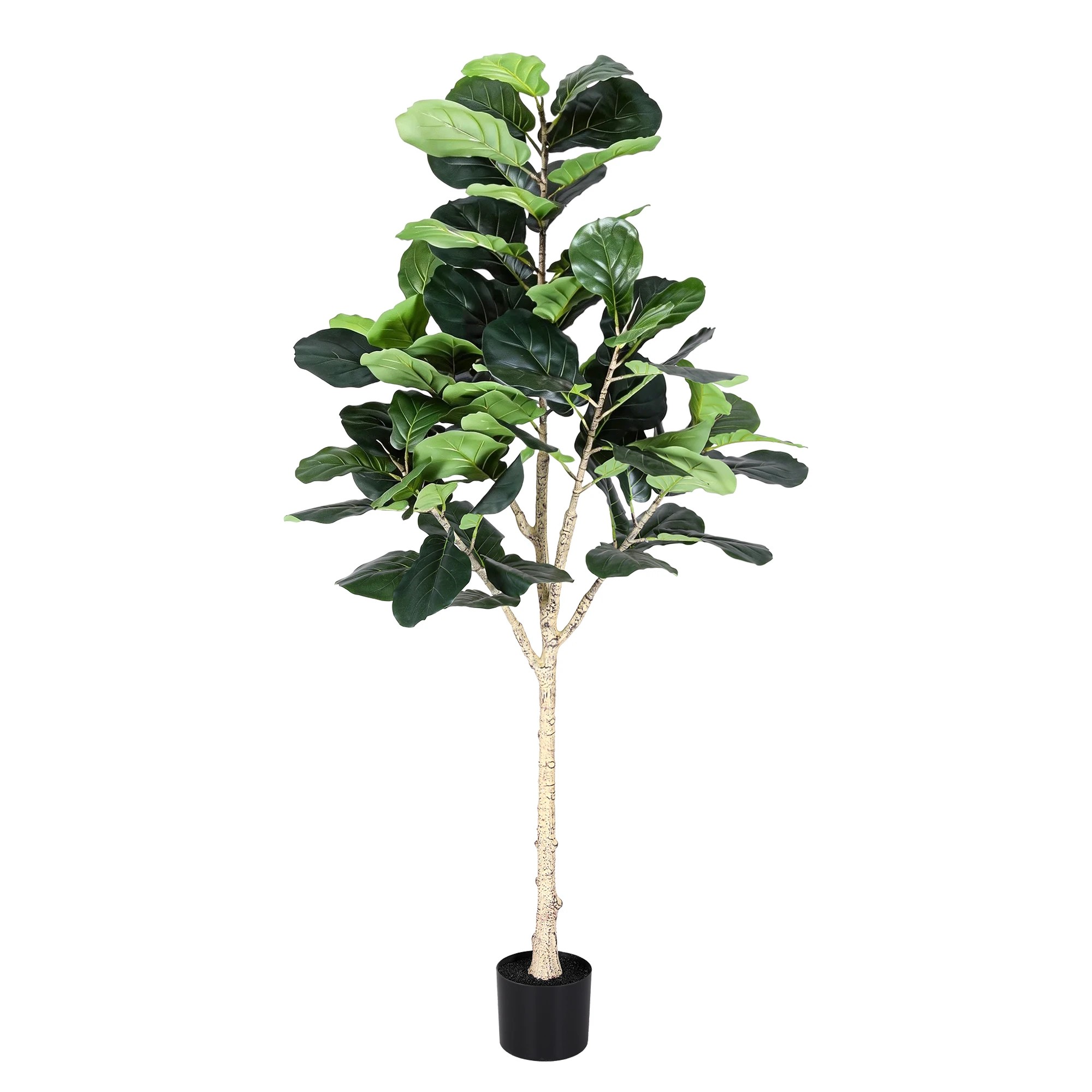 6 Artiss 180cm Artificial Fiddle Tree - Green, 6 of 7