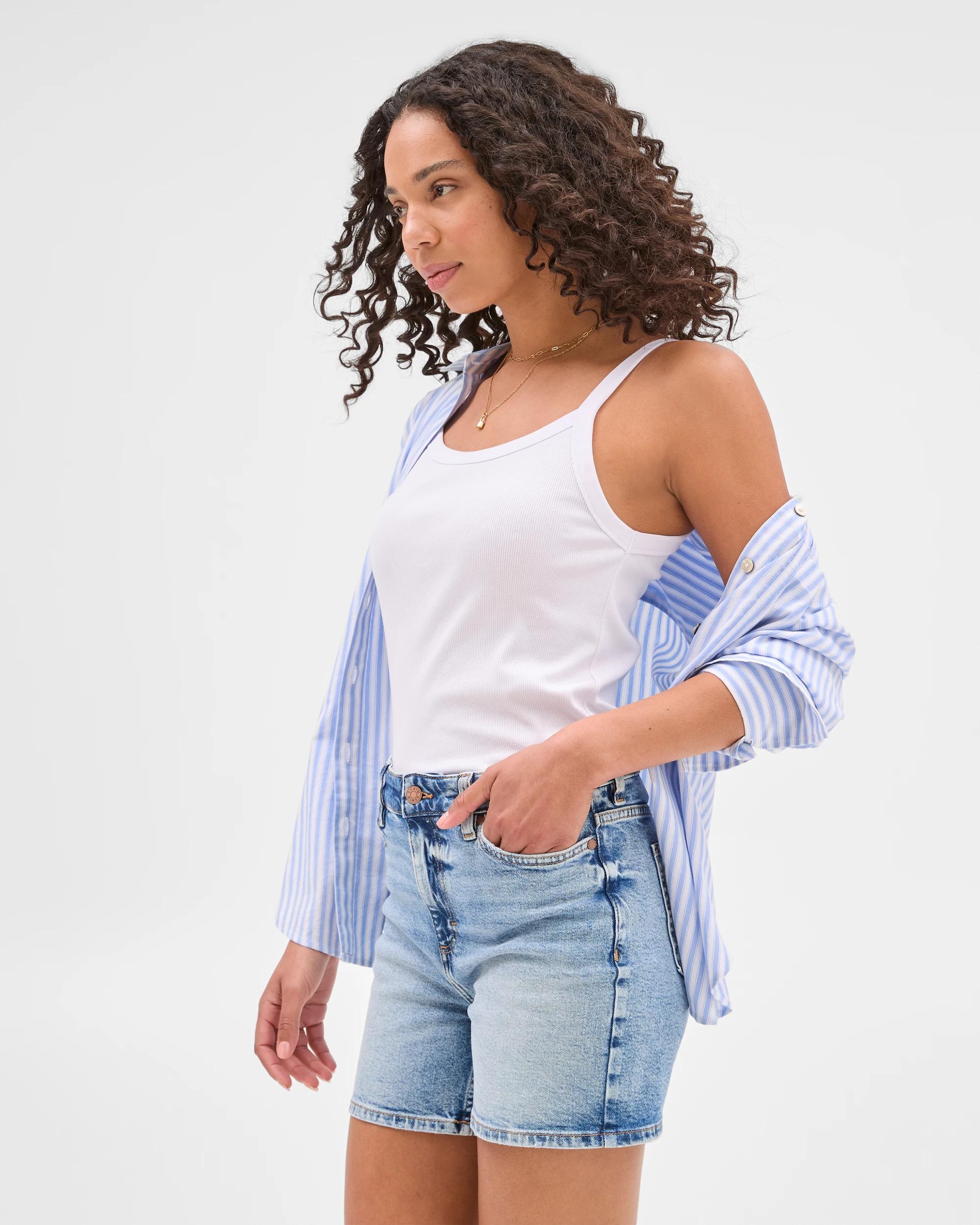 2 Target Classic Denim Shorts ERA BLUE, 2 of 5