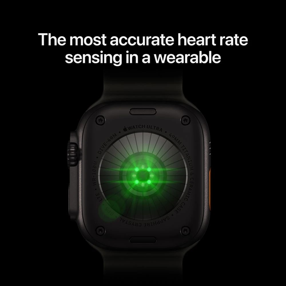 3 Apple Watch Ultra 4 Black Titanium 49mm Ocean Band, 3 of 9