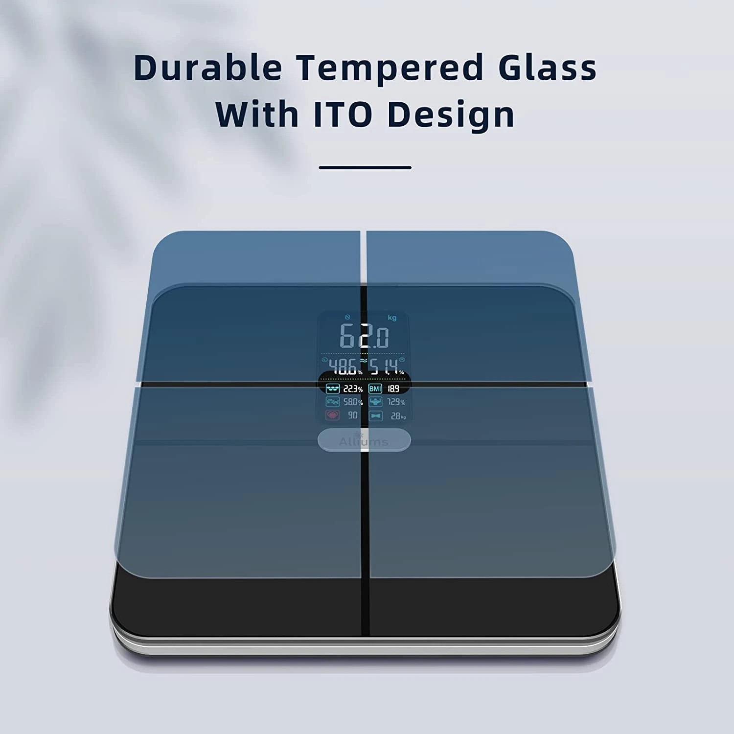5 Alliums Smart Bluetooth Body Fat Scale, 5 of 6