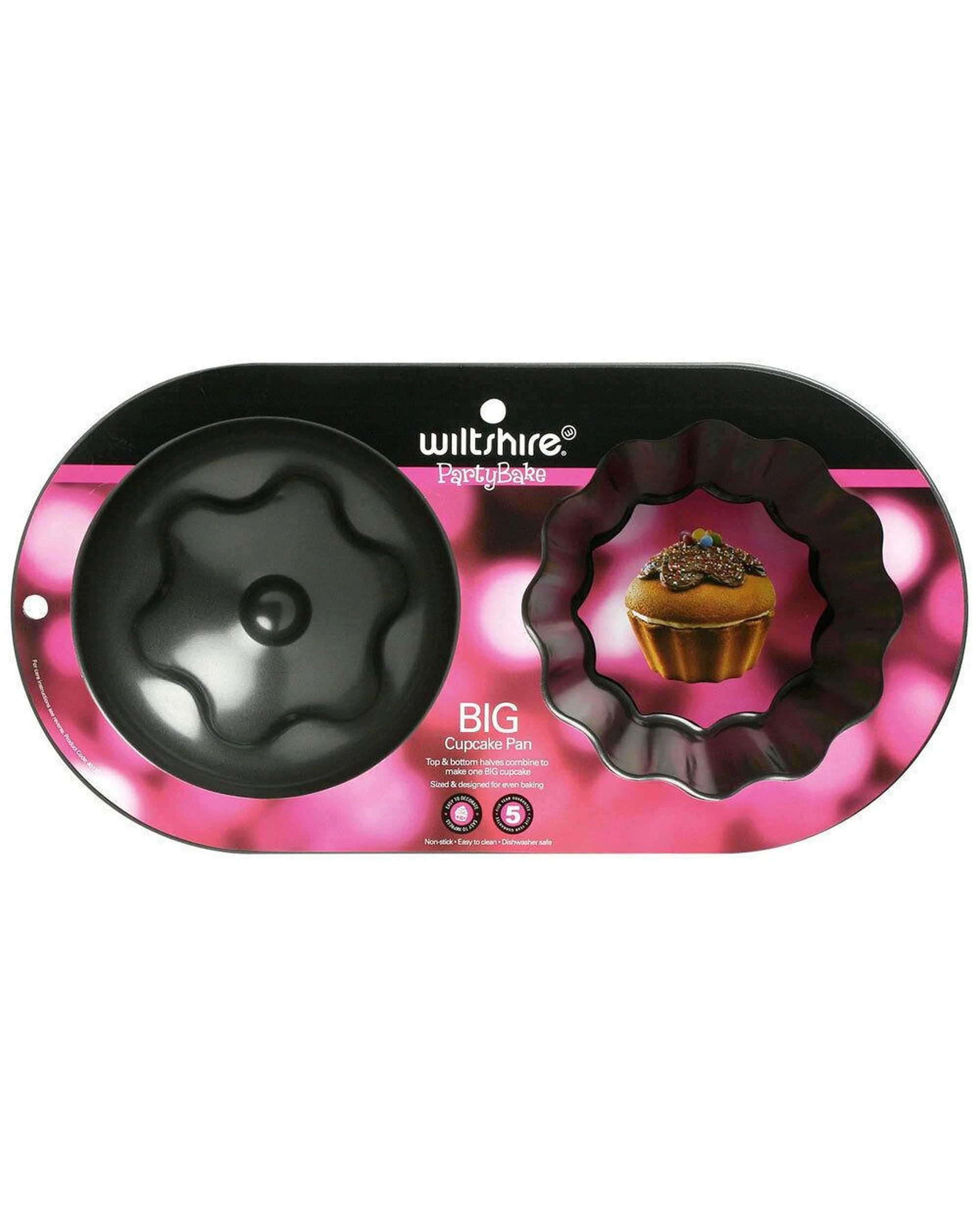 1 Wiltshire Big Giant Jumbo Cupcake Pan  Tin Party Baking Mould, 1 of 3