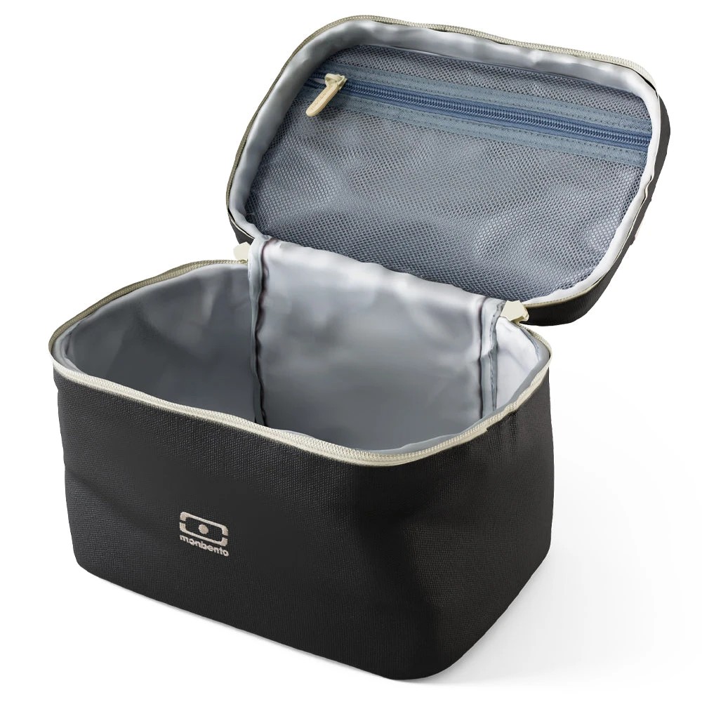 5 Monbento Arctic Insulated Cooler Lunch Bag Onyx - Black - Black, 5 of 5