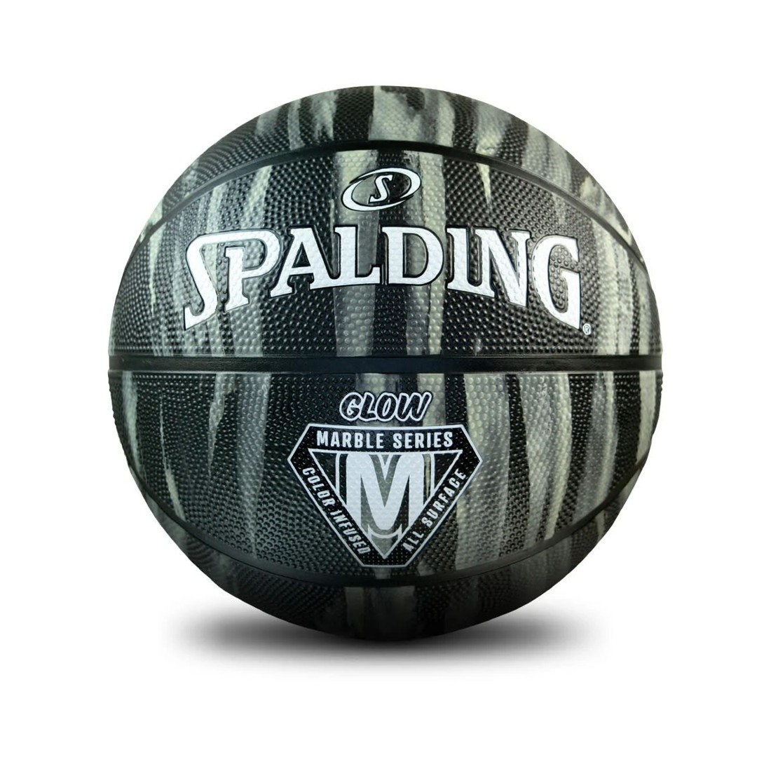 2 Spalding Marble Series Glow Basketball - Size 6, 2 of 7