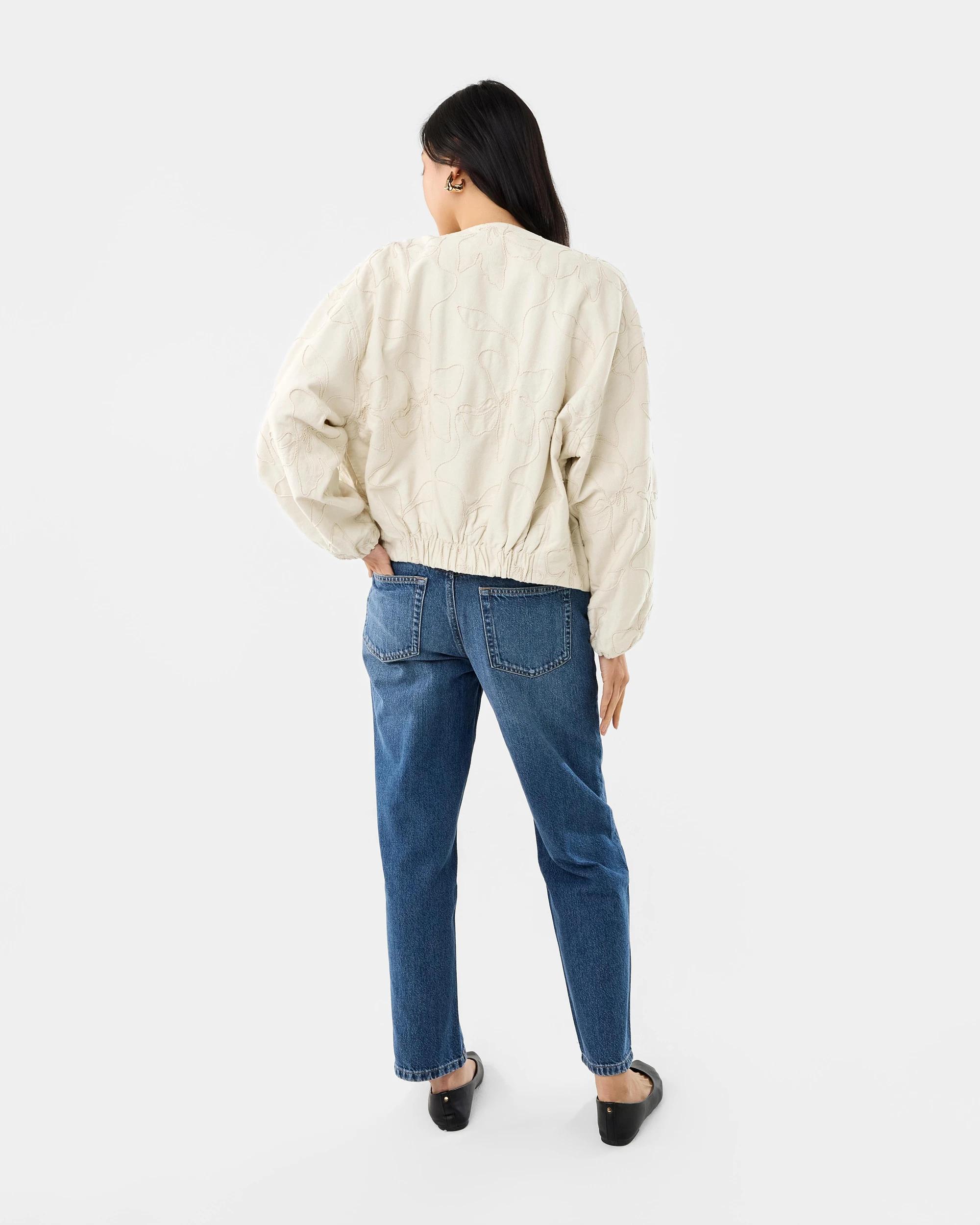 4 Straight Leg Jeans MID DENIM, 4 of 7