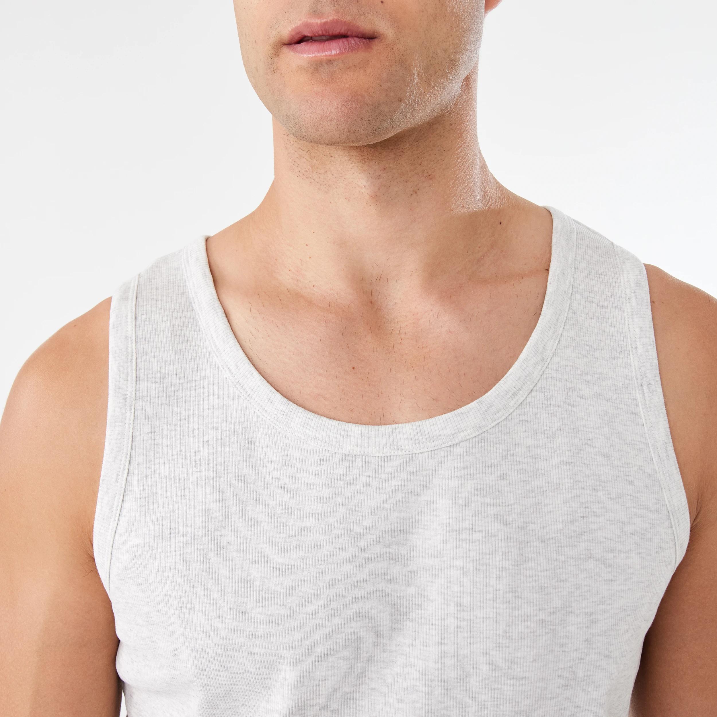 6 Rib Tank WHITE MARLE, 6 of 6