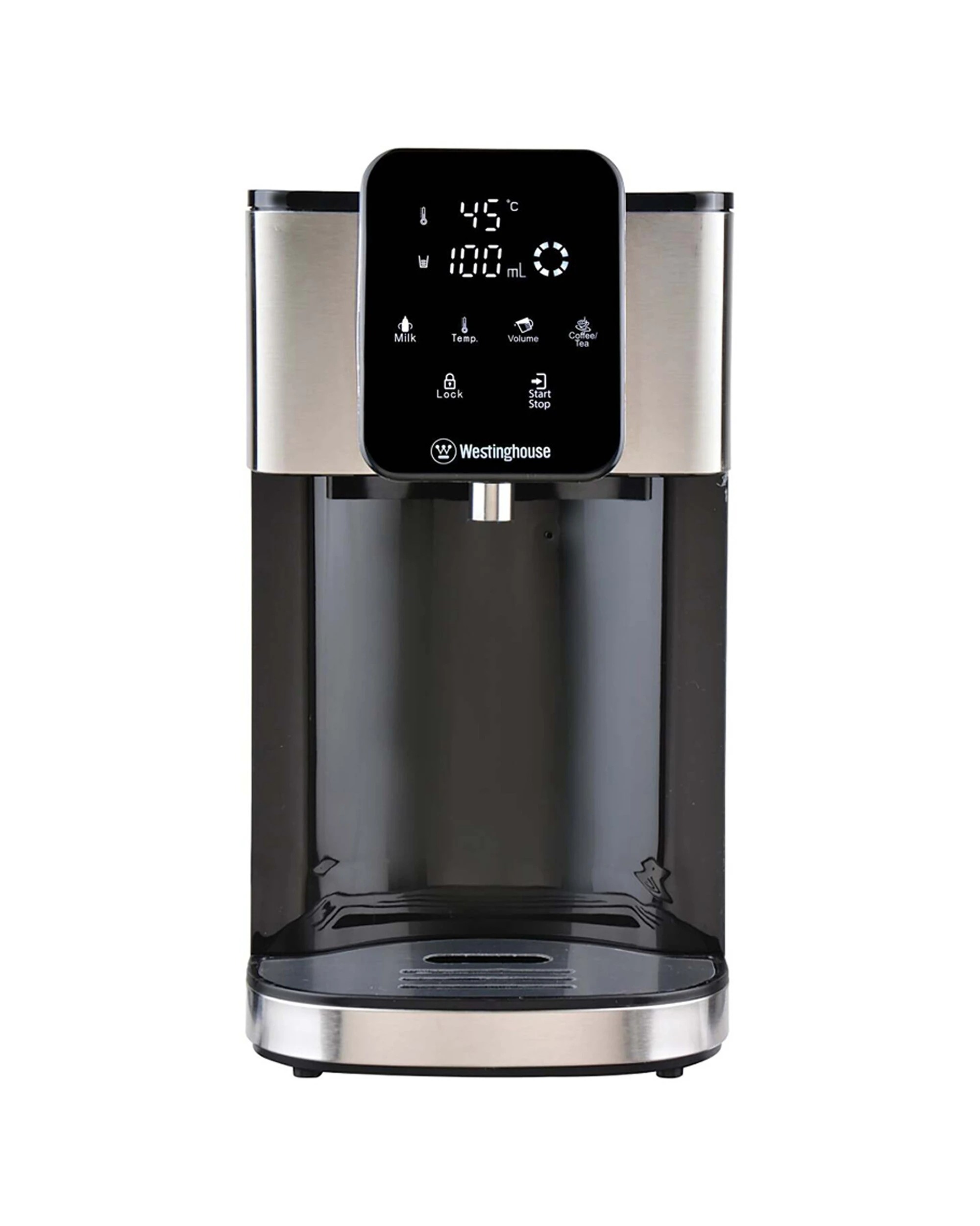 1 Westinghouse 4l Benchtop Adjustable Instant Hot Water Dispenser Stainless Steel
 - Silver, 1 of 7