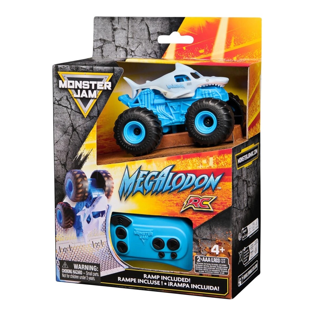 8 Monster Jam RC 1:64 Megalodon, 8 of 8