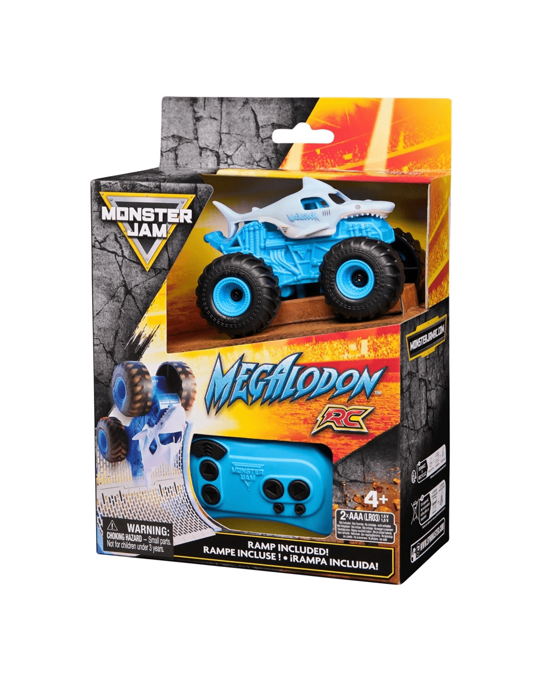 8 Monster Jam RC 1:64 Megalodon, 8 of 8