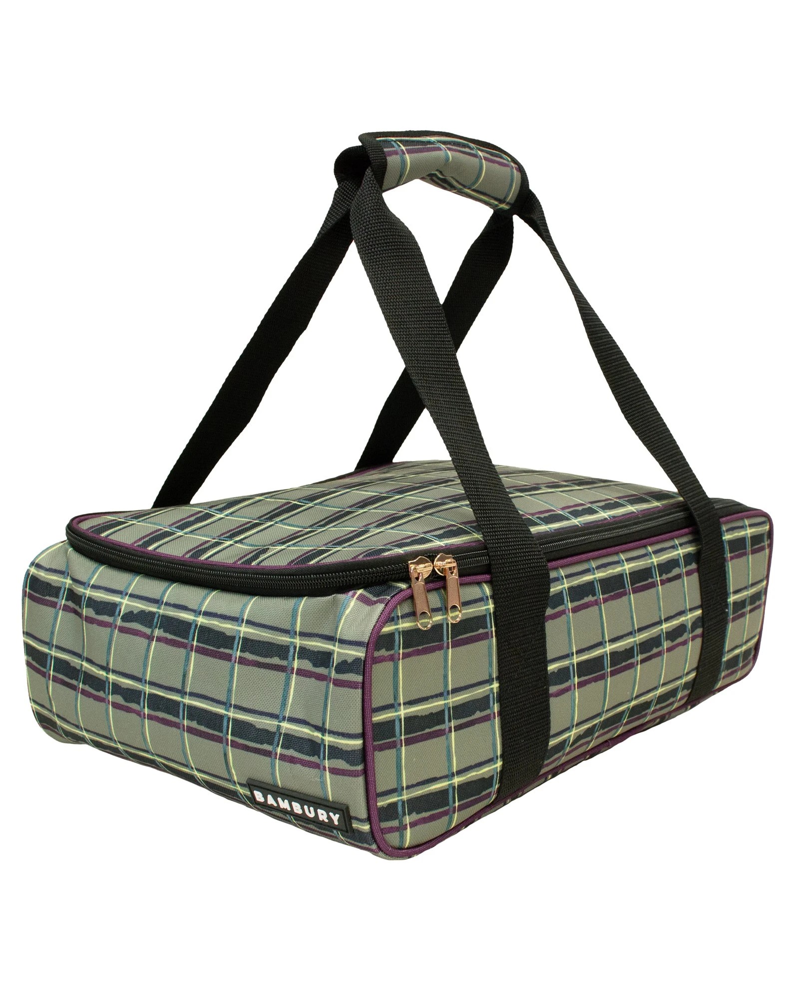 1 Bambury Felix Insulated Rectangle Food Carrier Cooler Bag - Multi, 1 of 3