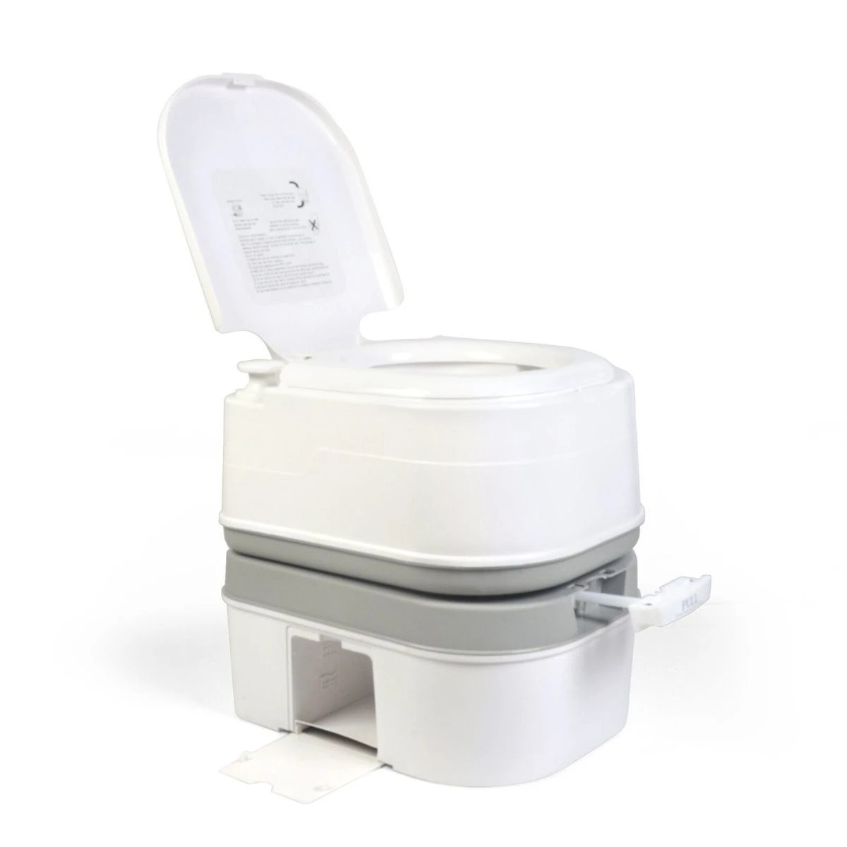 1 Hacienda 24L Portable Camping, Caravanning Toilet with Odour-Resistant Seal, 1 of 6