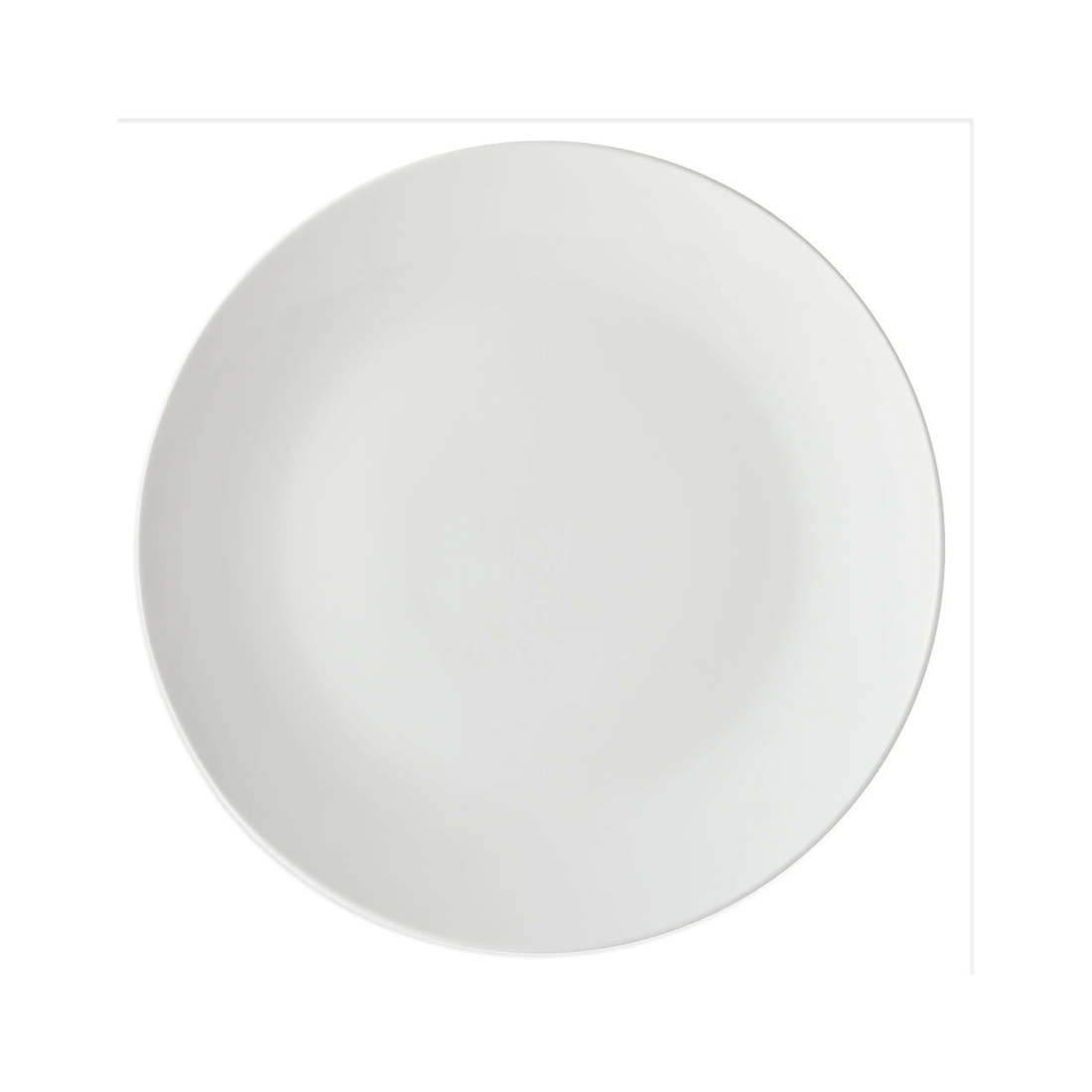 1 Maxwell & Williams Basics Porcelain Dinner Plate 27.5cm Everyday Dining
 - White, 1 of 2