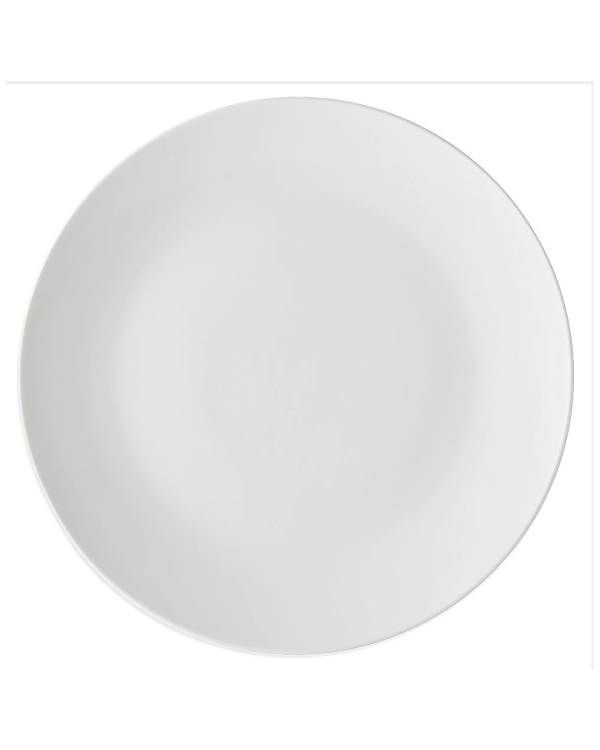 1 Maxwell & Williams Basics Porcelain Dinner Plate 27.5cm Everyday Dining
 - White, 1 of 2