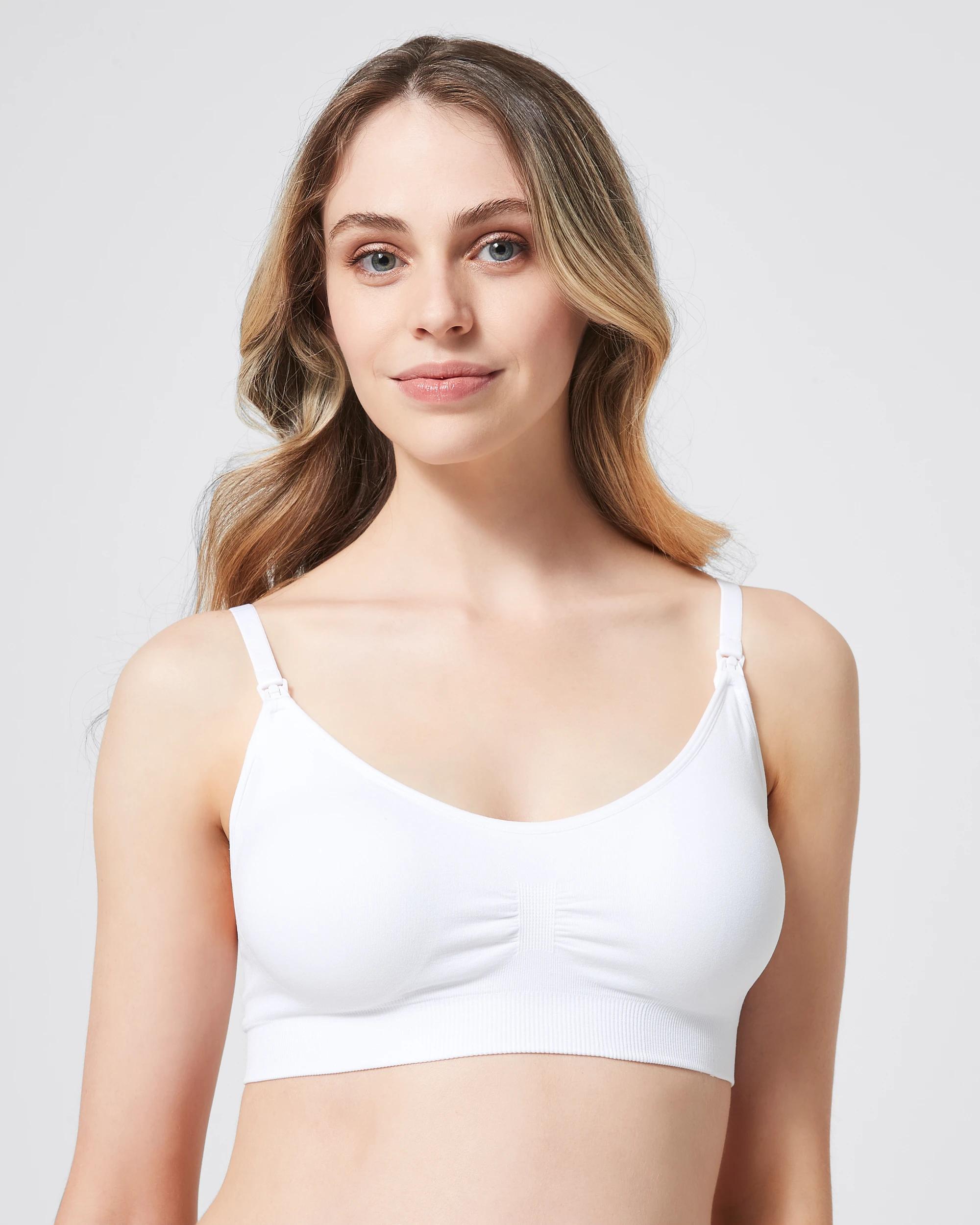 4 Target Maternity Seamfree Wirefree Bra WHITE, 4 of 6