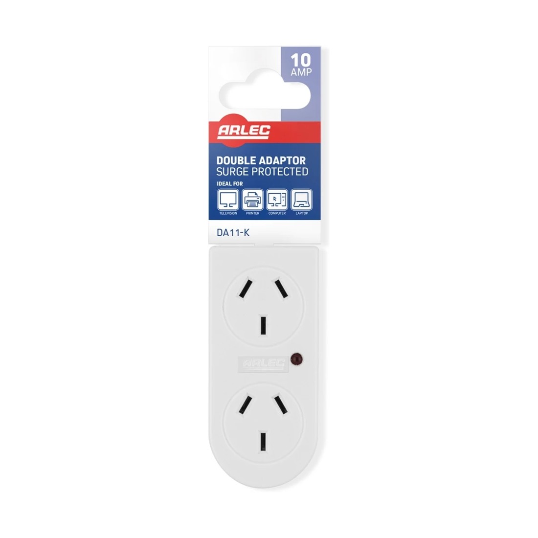 1 Surge Protected Double Adaptor, 1 of 2