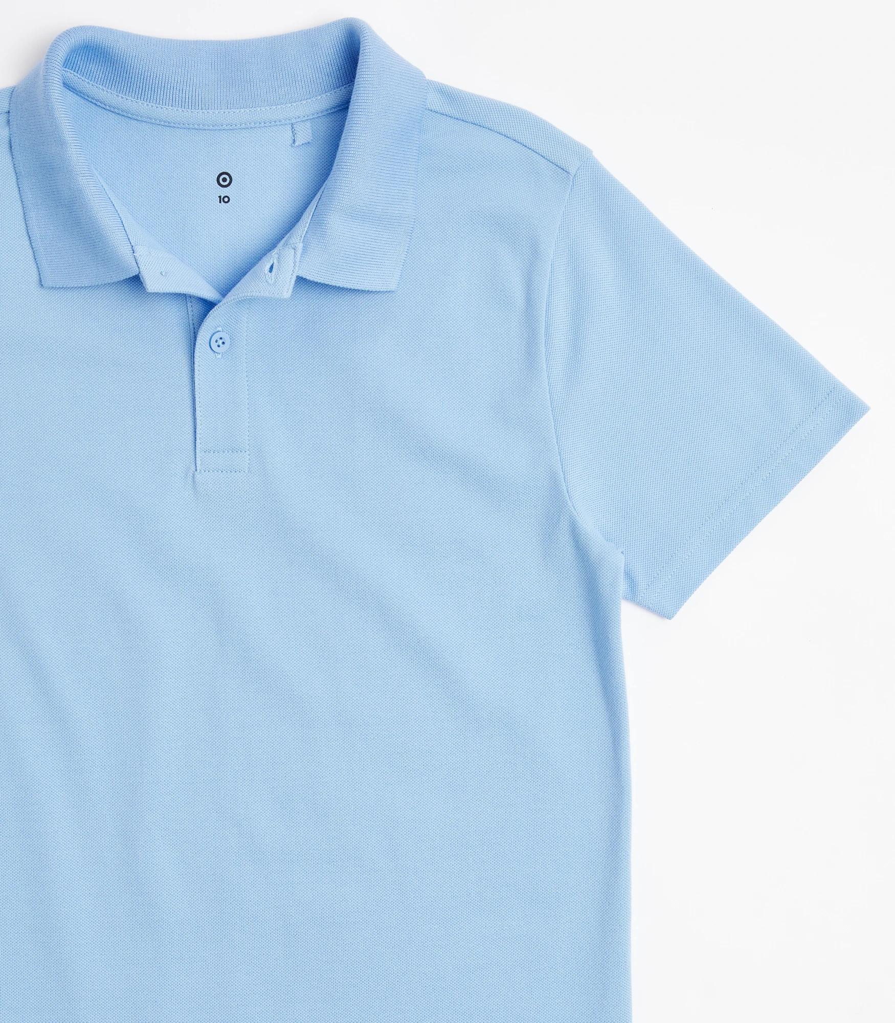 2 Target School Polo T-shirt LIGHT BLUE, 2 of 8