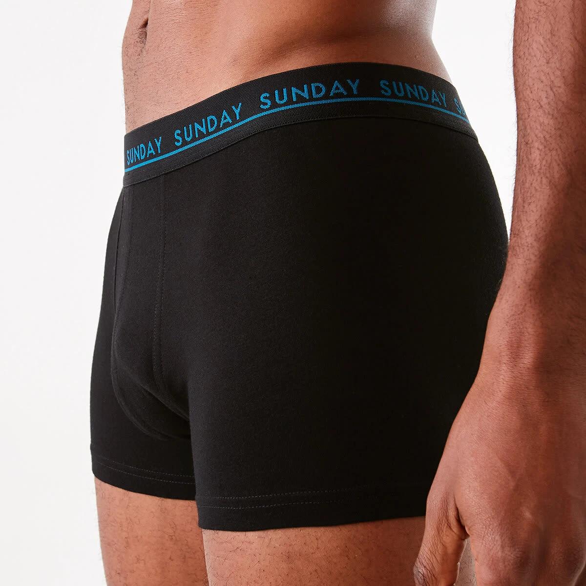 9 7 Pack 7 Day Trunks BLACK, 9 of 10