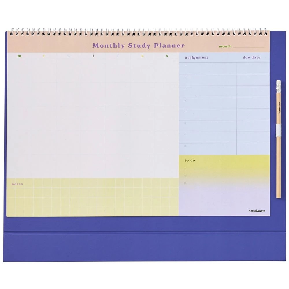 2 Studymate A3 Spiral Monthly Study Planner, 2 of 3