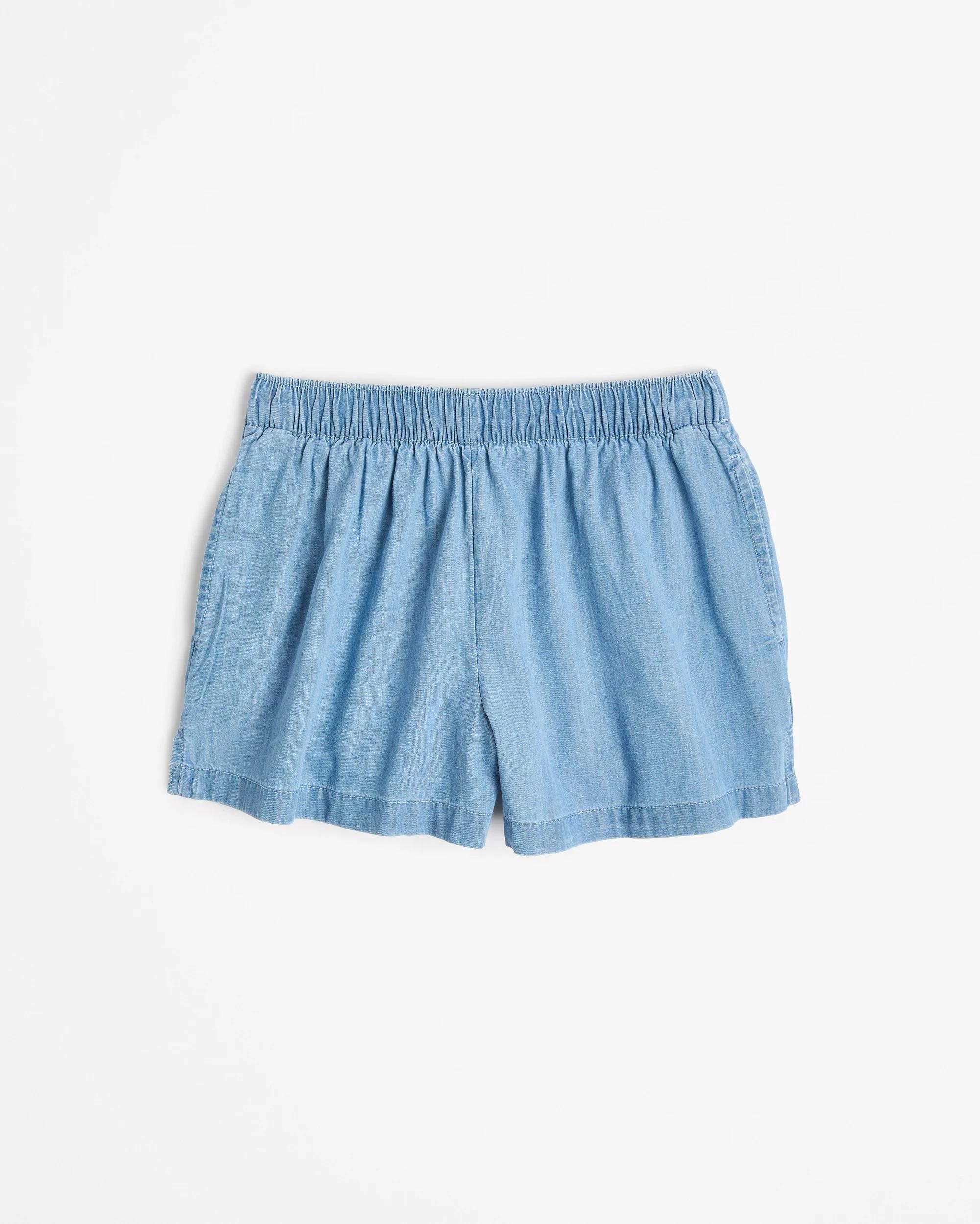 4 Target Australian Cotton Chambray Short LIGHT BLUE, 4 of 6