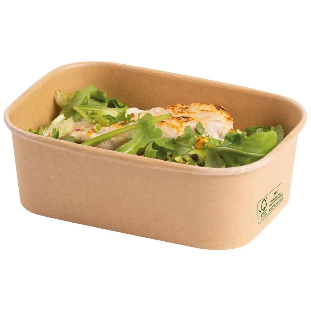 4 Colpac Stagione Kraft Tub and Lid 750ml 25 Pack, 4 of 8