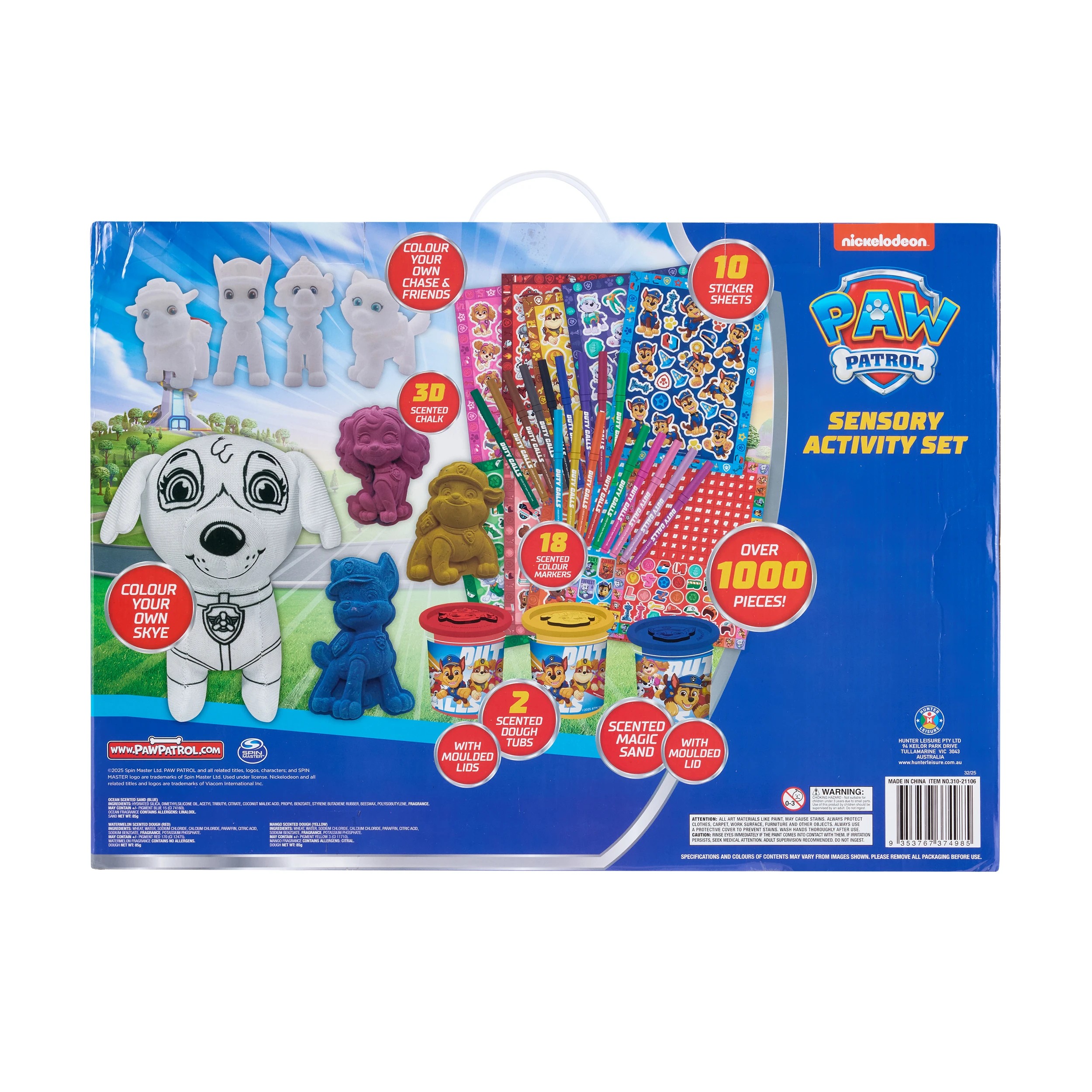 10 Nickelodeon PAW Patrol Sensory Activity Set, 10 of 10