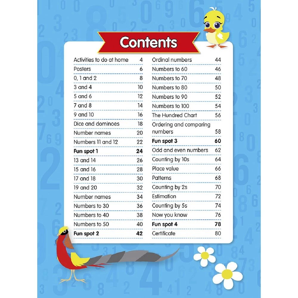 2 ABC Mathseeds Activity Book First Numbers, 2 of 4