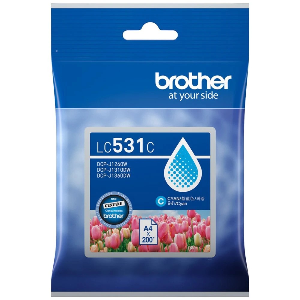 1 Brother LC531 Ink Cartridge Cyan, 1 of 1