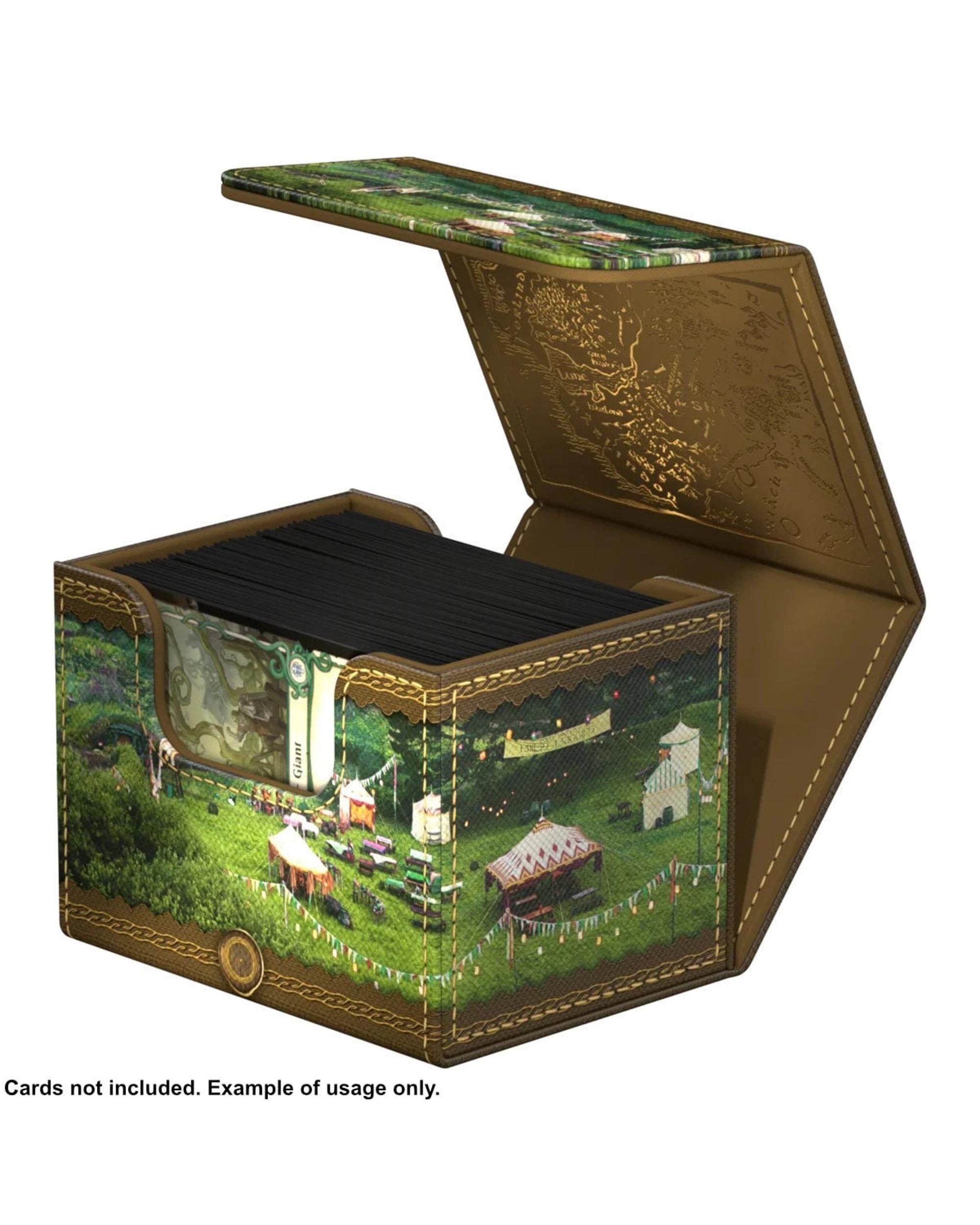 10 Ultimate Guard The Lord of the Rings Places of Middle-Earth Xenoskin Sidewinder 100+ The Shire Deck Box - Multi, 10 of 10