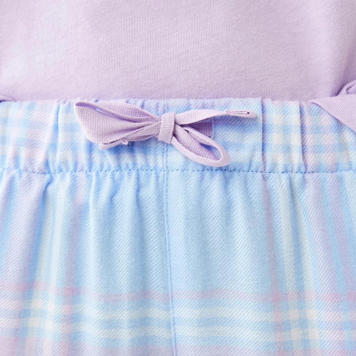 5 Knit Flannelette Pyjama Set Pur Slogan, 5 of 10