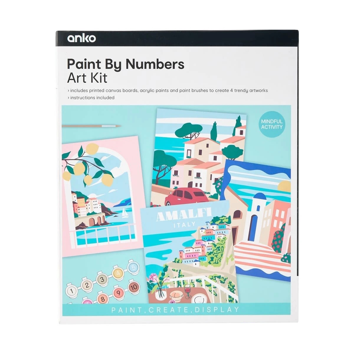 1 Paint By Numbers Art Kit, 1 of 6