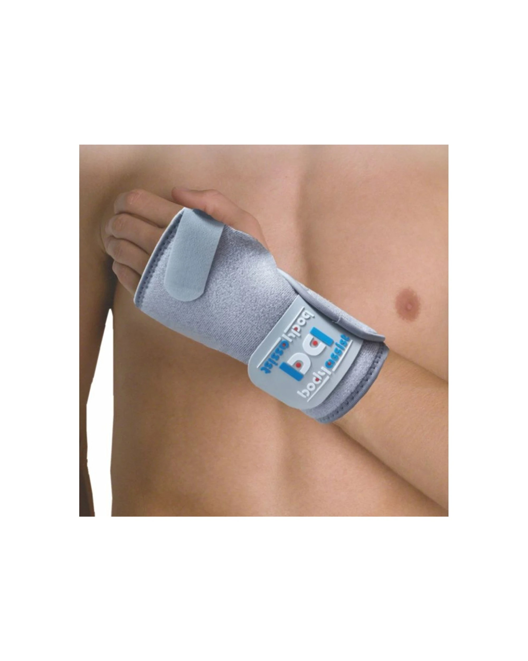 2 Bodyassist Thermal Carpal Tunnel Wrist Splint Support One Size Right - Grey - Grey, 2 of 2