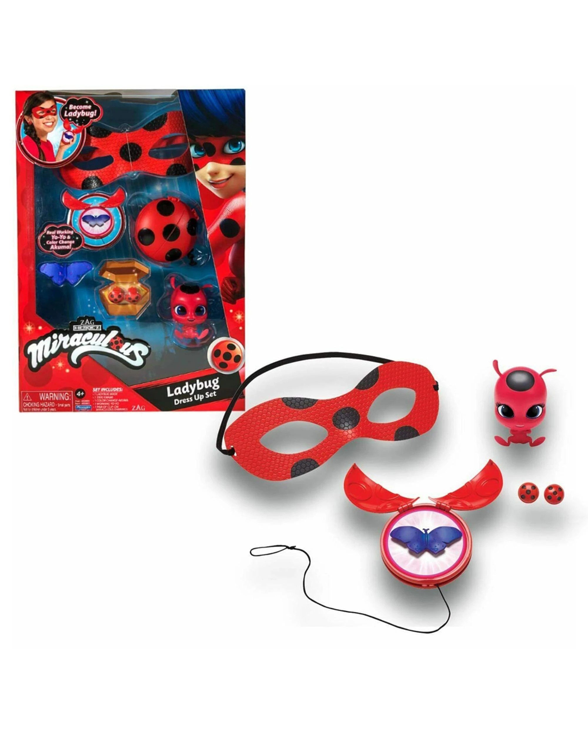 1 Miraculous Ladybug Costume Dress Up Set, 1 of 1