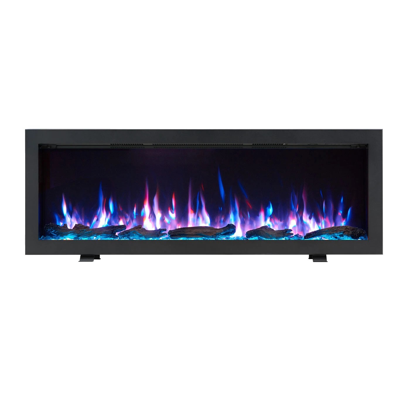 3 Moda Living Aria 50 inch Electric Fireplace - Black, 3 of 7