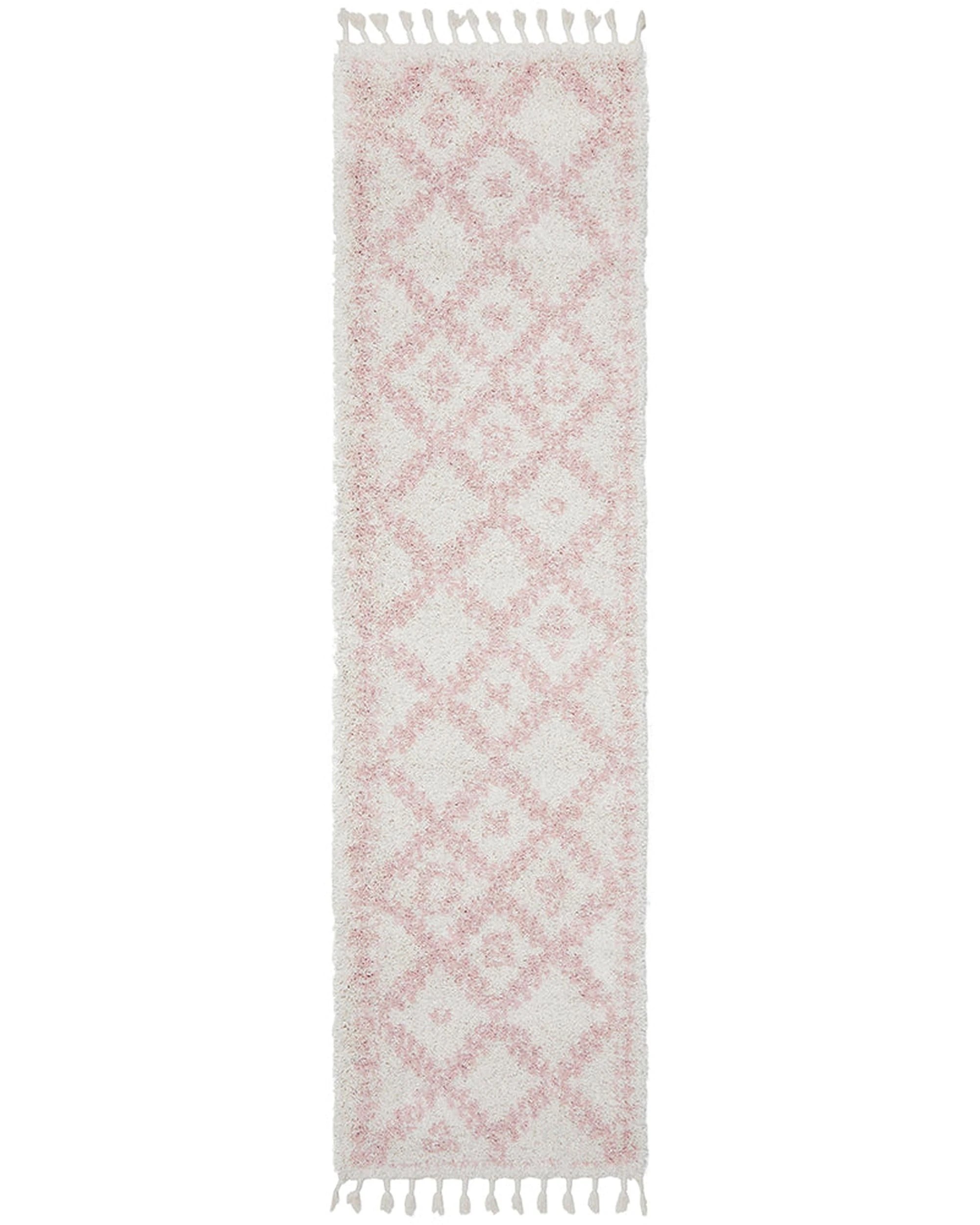 1 Rug Culture Saffron 33 Pink Runner Rug, 80 x 300 cm, 4 cm Pile, Polypropylene - Assorted, 1 of 7