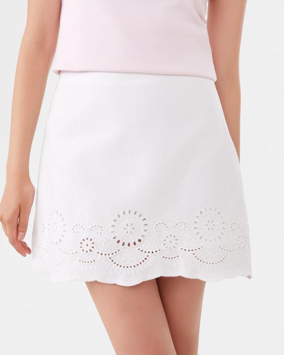 Cut Out Mini Skirt