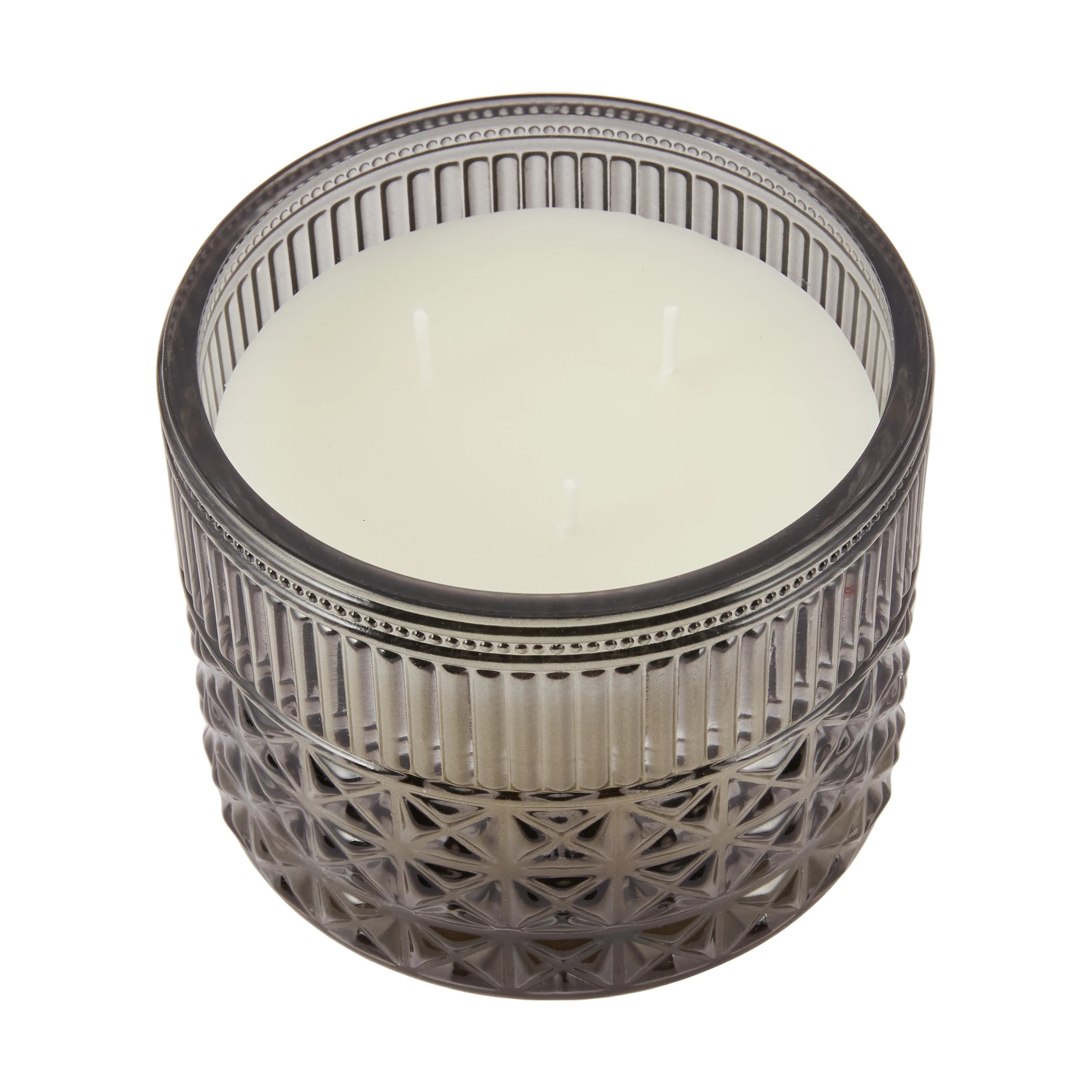 2 Smoke Geo Glass Candle, 2 of 4