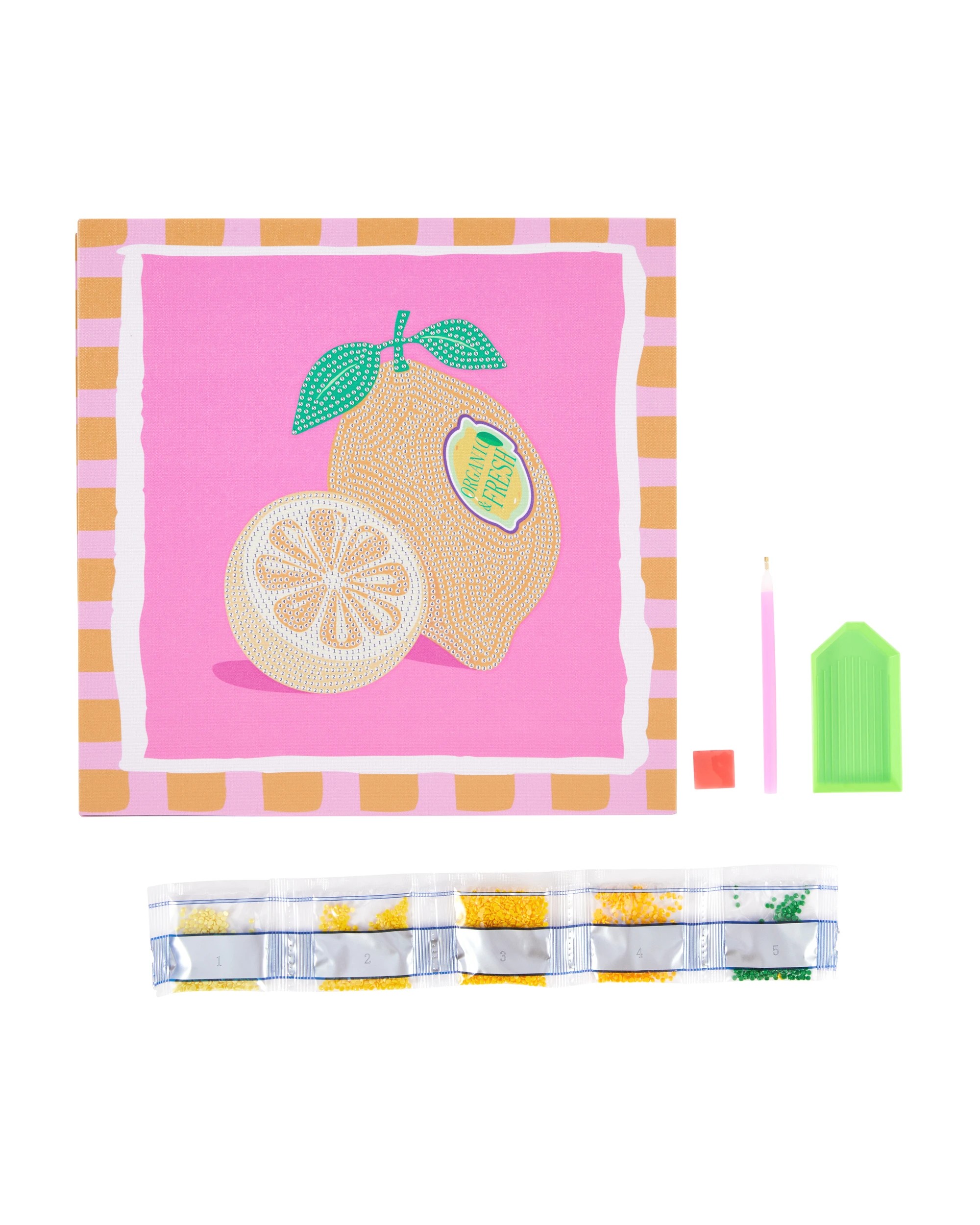 2 Sparkle Gem Art - Lemon, 2 of 4